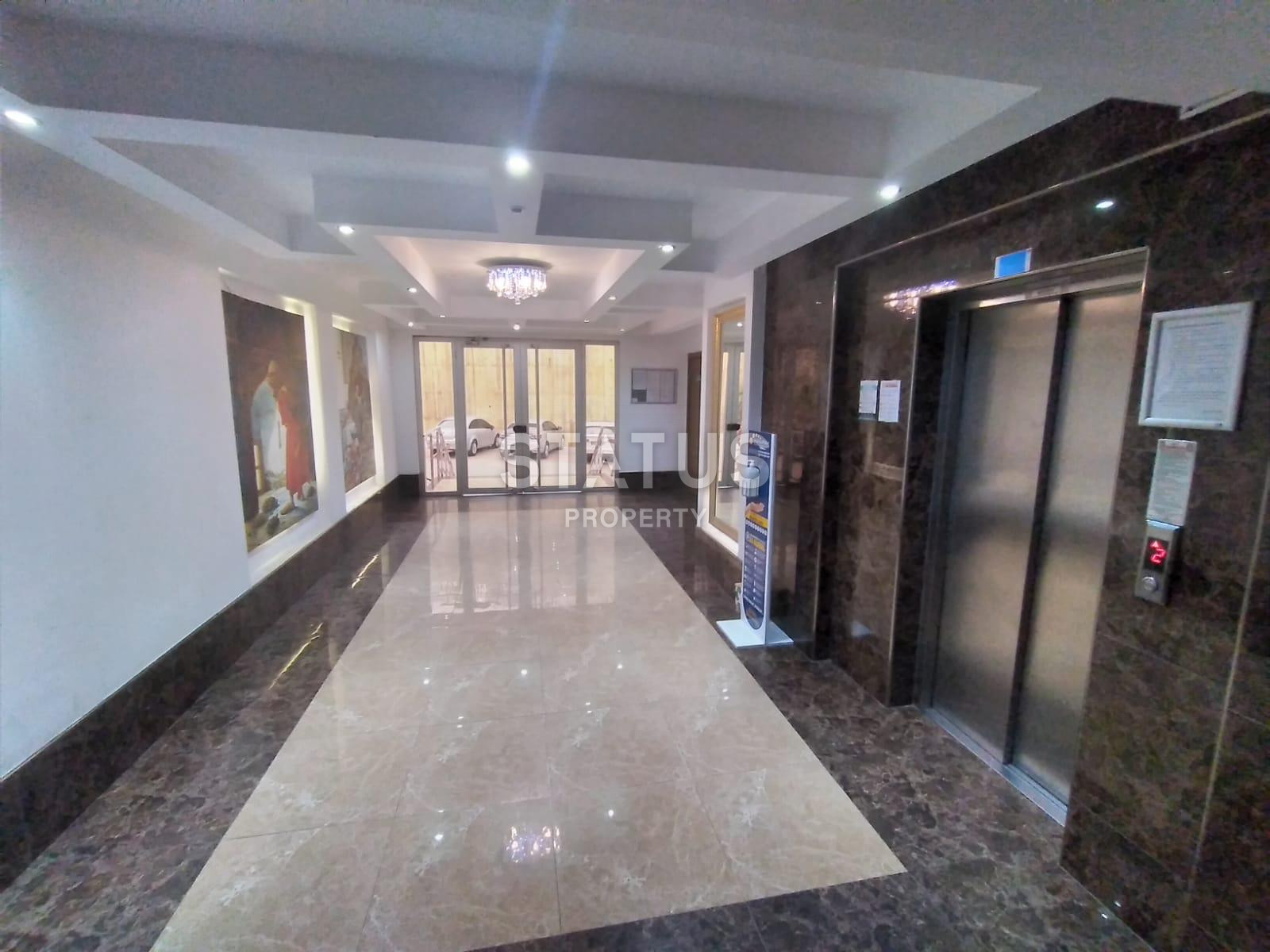 Просторные апартаменты 2+1 с видом на море и крепость, 110 м2. Джикджилли, Алания. фото 6