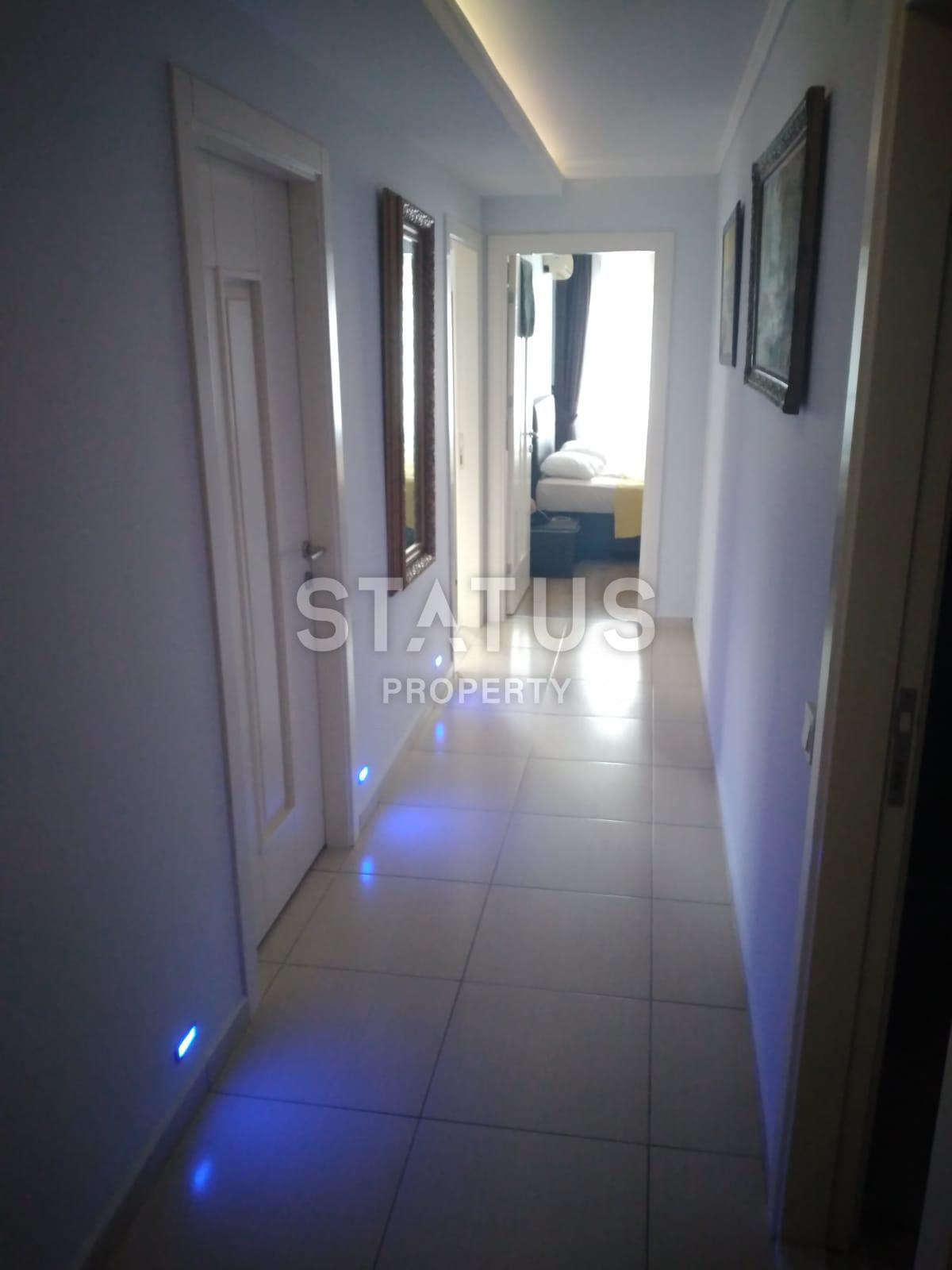 Просторные апартаменты 2+1 с видом на море и крепость, 110 м2. Джикджилли, Алания. фото 9