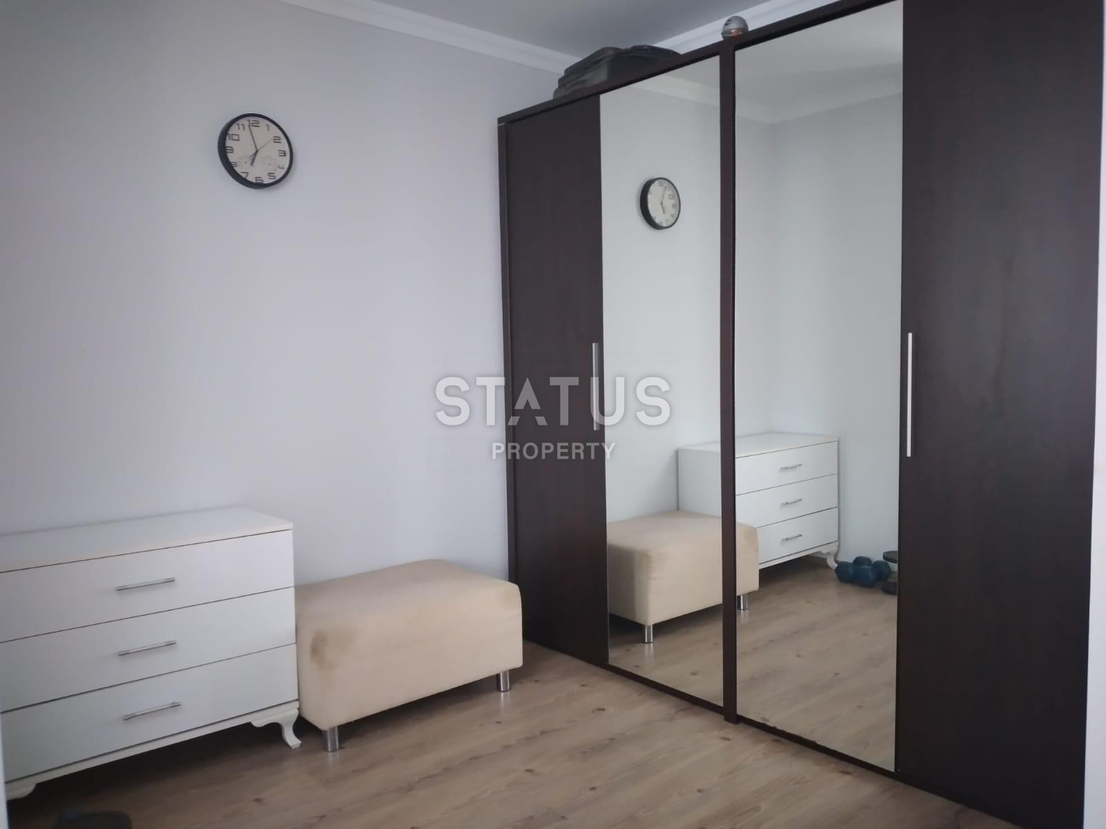 Просторные апартаменты 2+1 с видом на море и крепость, 110 м2. Джикджилли, Алания. фото 12