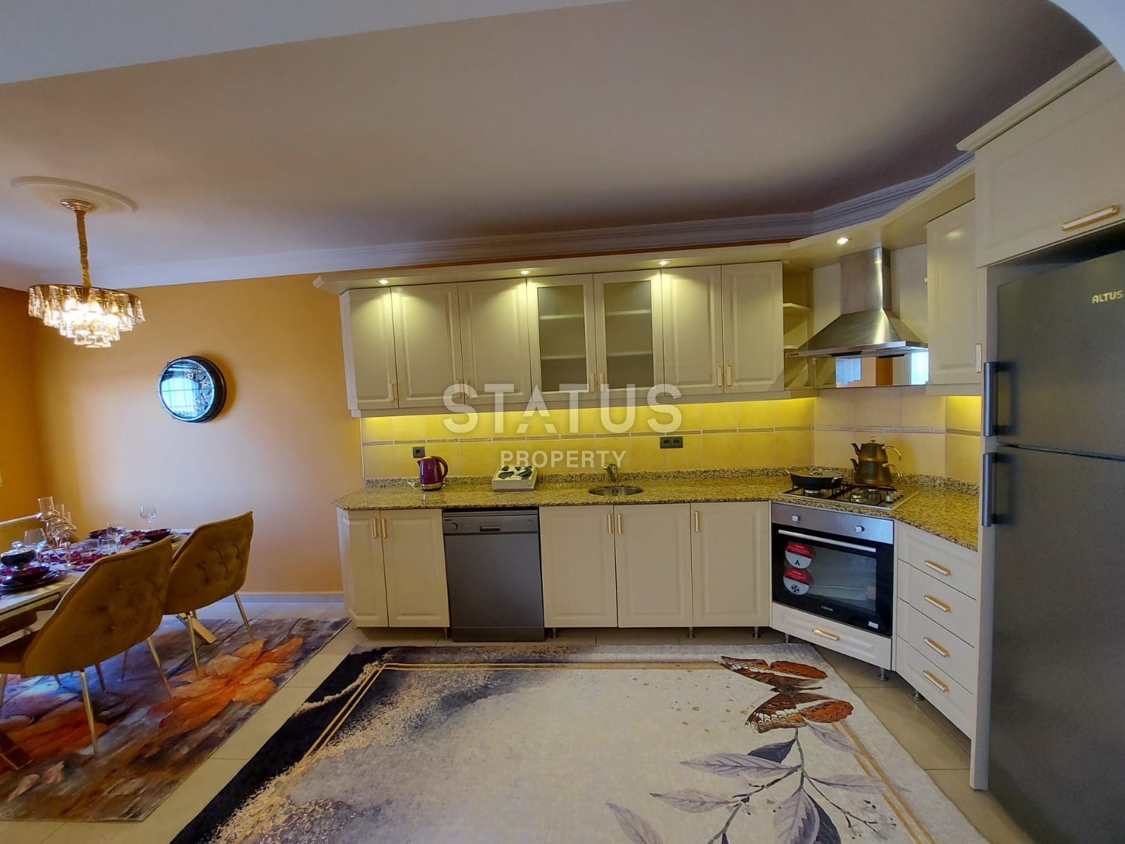 Трёхкомнатная квартира в русскоязычном районе Махмутлар, 120 кв.м. фото 12