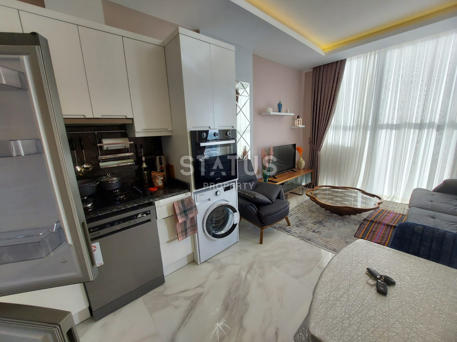 Apartments 50 meters from the sea in the eastern district of Kargicak, 55 sq.m. фото 8