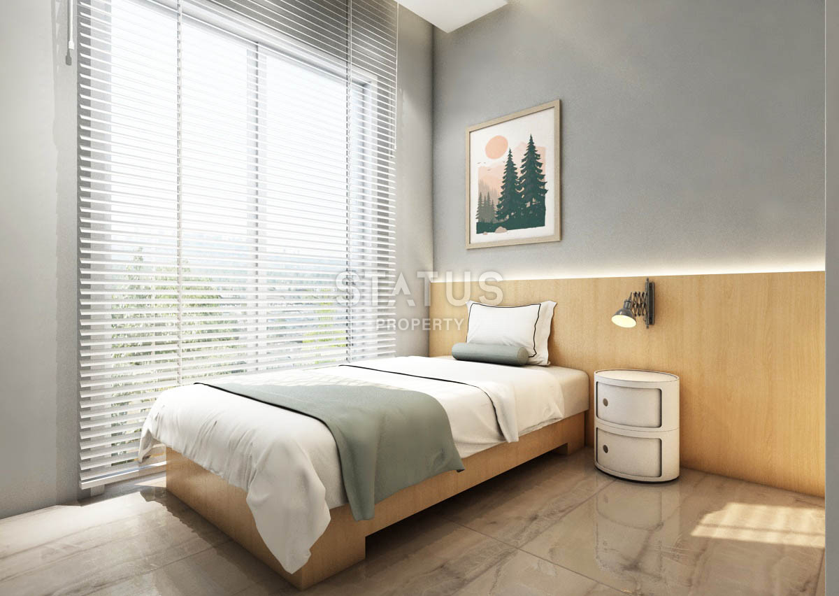 Project under construction in the center of Alanya near Cleopatra beach, low prices and interest-free installments, 1+1,2+1,3+1 фото 29