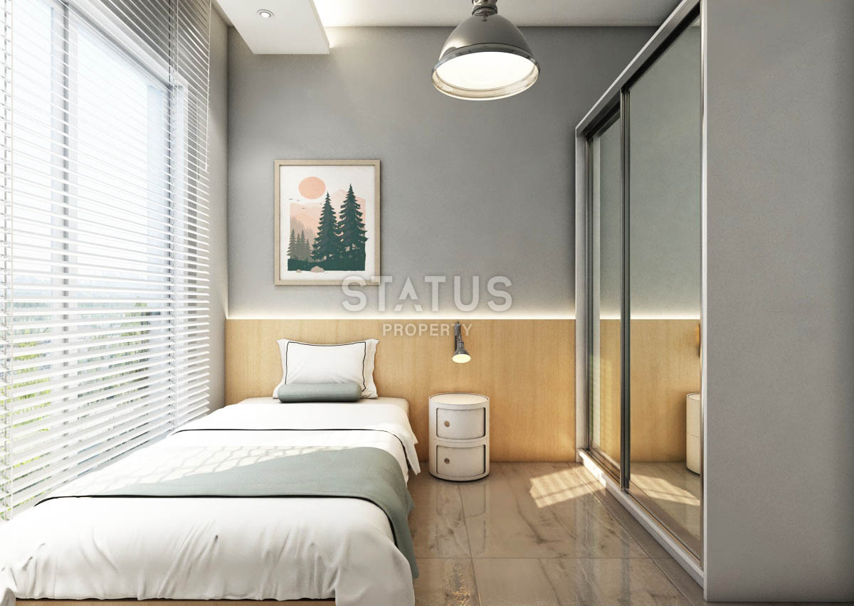 Project under construction in the center of Alanya near Cleopatra beach, low prices and interest-free installments, 1+1,2+1,3+1 фото 30