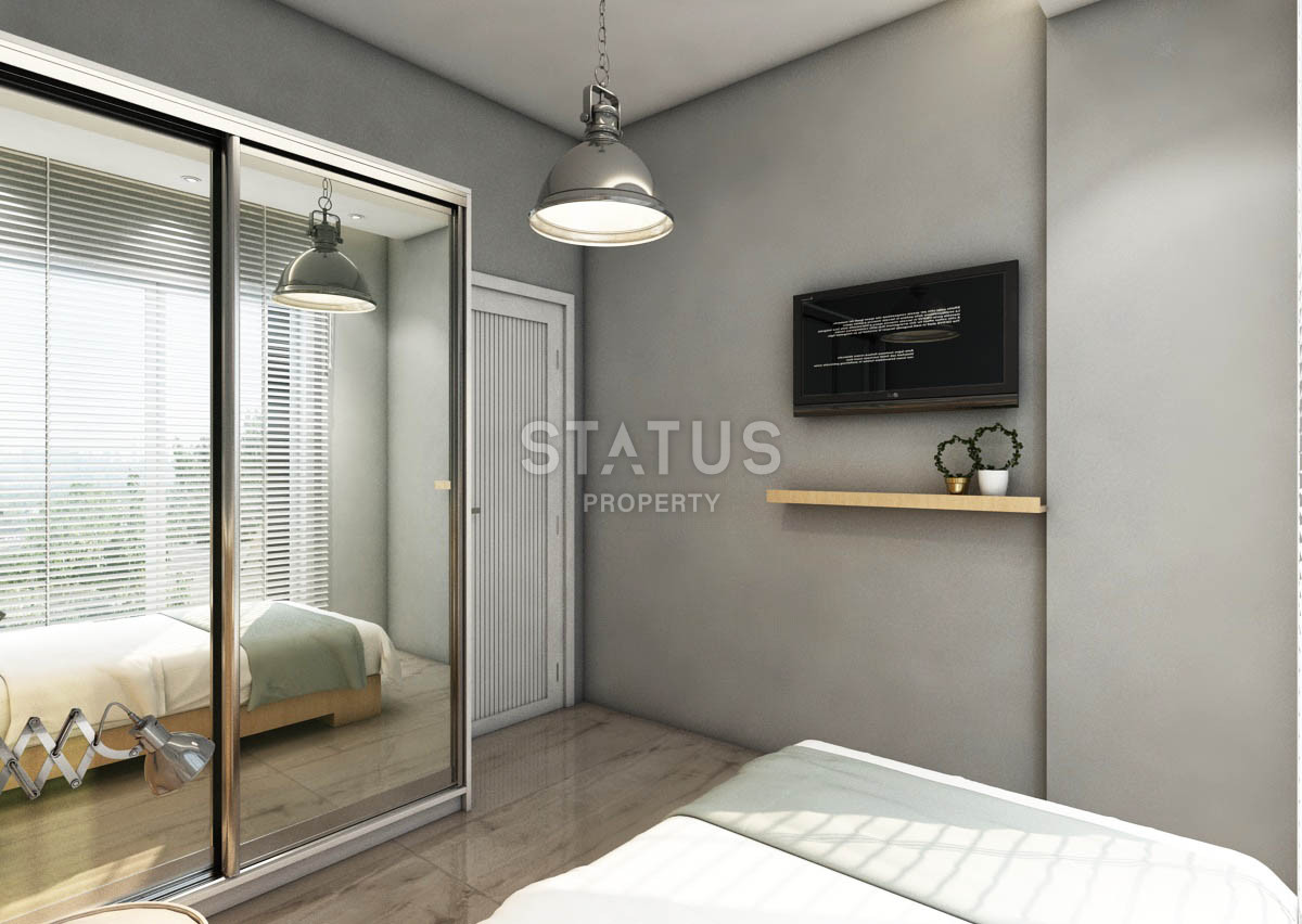 Project under construction in the center of Alanya near Cleopatra beach, low prices and interest-free installments, 1+1,2+1,3+1 фото 31