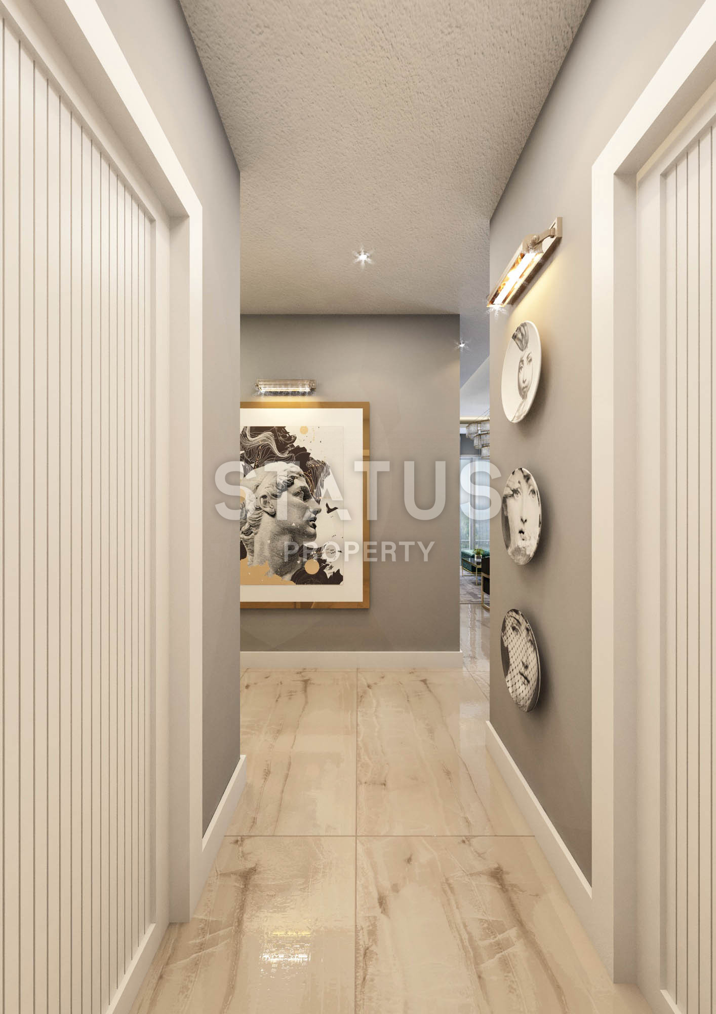 Project under construction in the center of Alanya near Cleopatra beach, low prices and interest-free installments, 1+1,2+1,3+1 фото 35