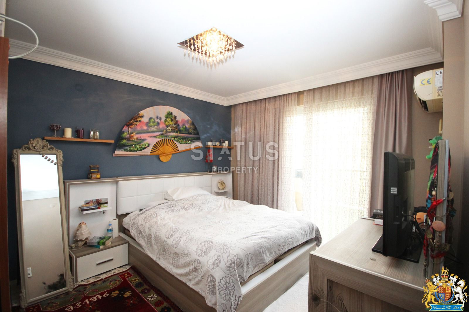 Апартаменты 2+1 в центре Алании, с видом на историческую крепость, 110 кв.м. фото 8