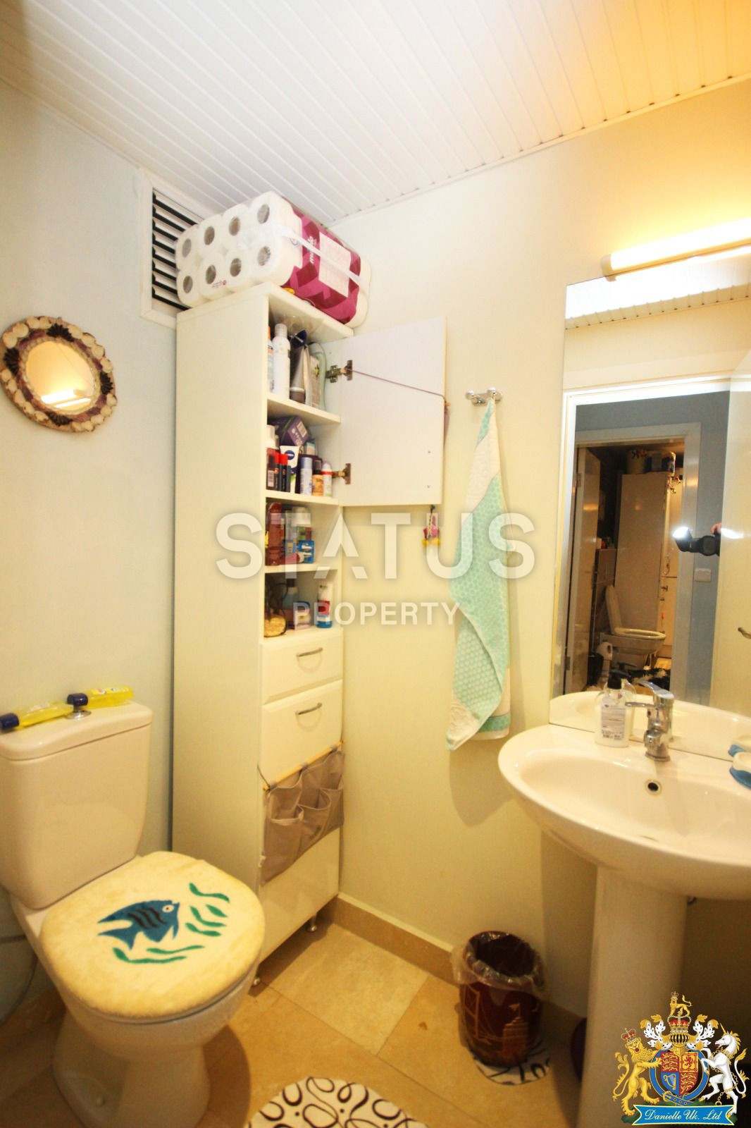 Апартаменты 2+1 в центре Алании, с видом на историческую крепость, 110 кв.м. фото 11