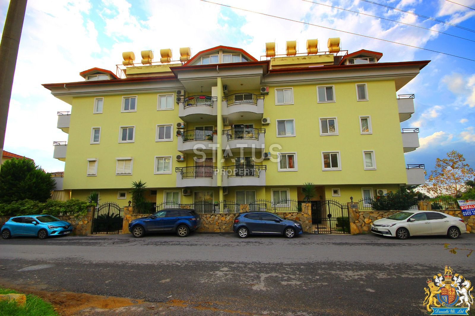 Апартаменты 2+1 в центре Алании, с видом на историческую крепость, 110 кв.м. фото 12