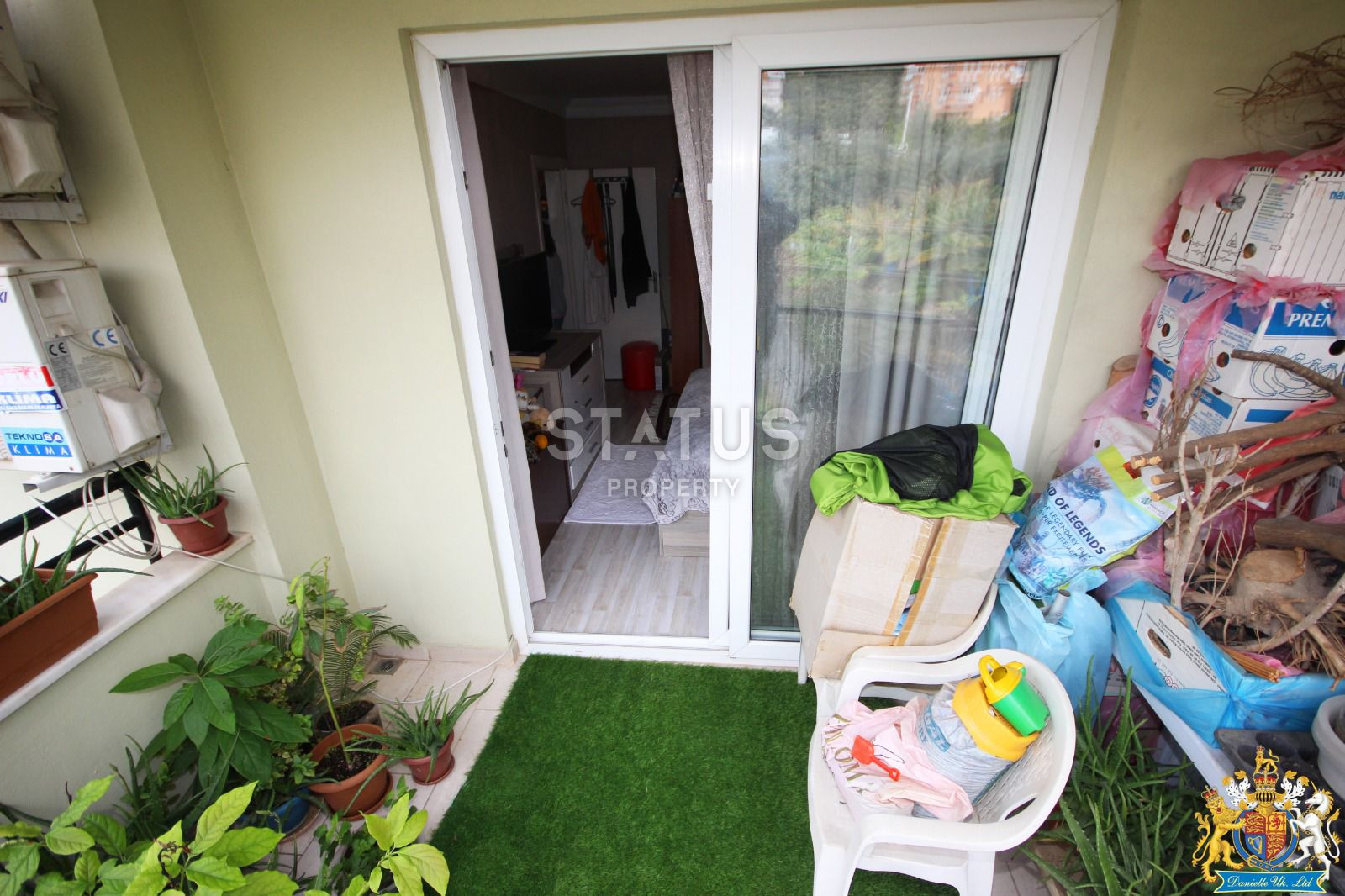 Апартаменты 2+1 в центре Алании, с видом на историческую крепость, 110 кв.м. фото 13