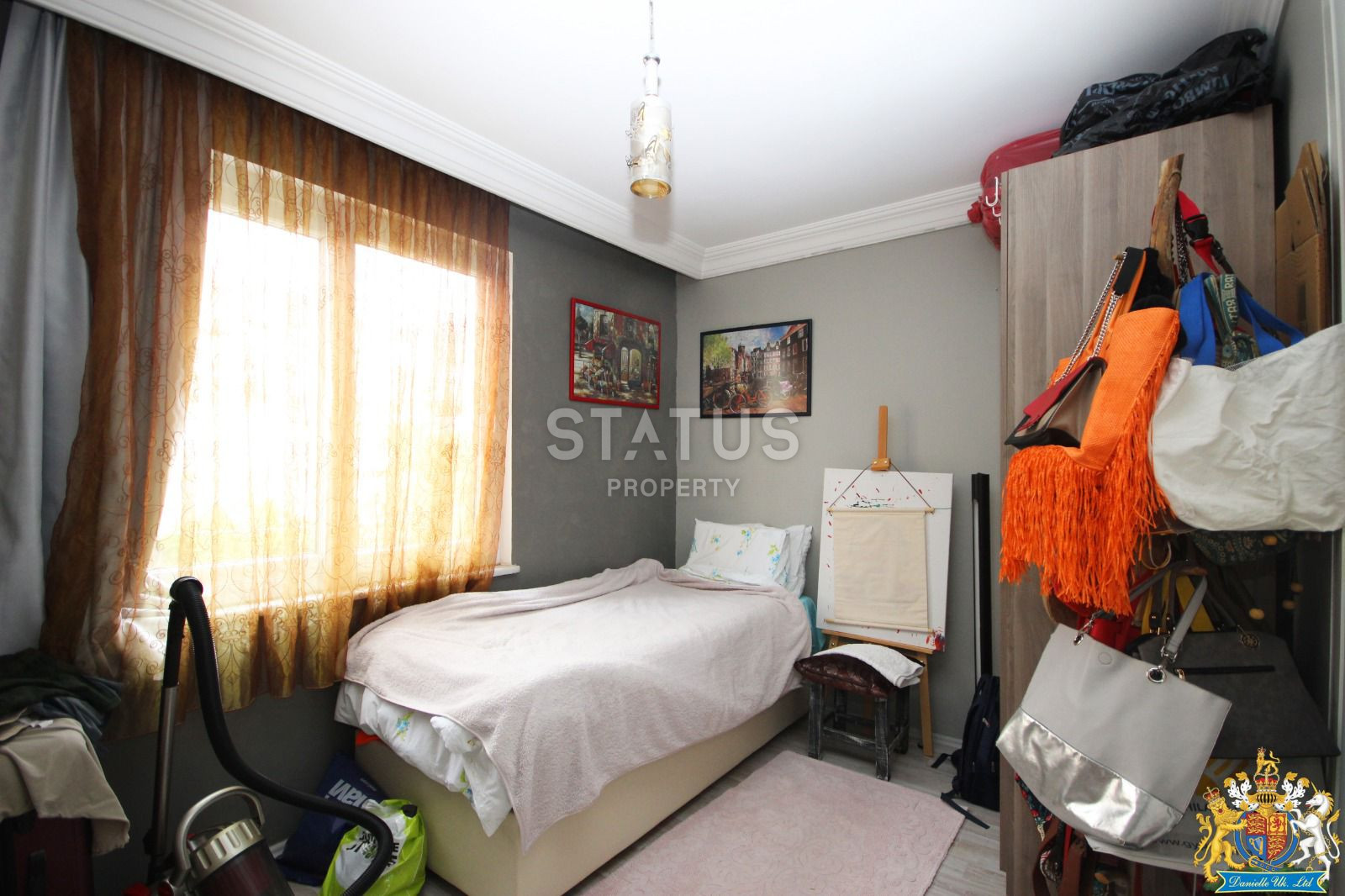 Апартаменты 2+1 в центре Алании, с видом на историческую крепость, 110 кв.м. фото 14