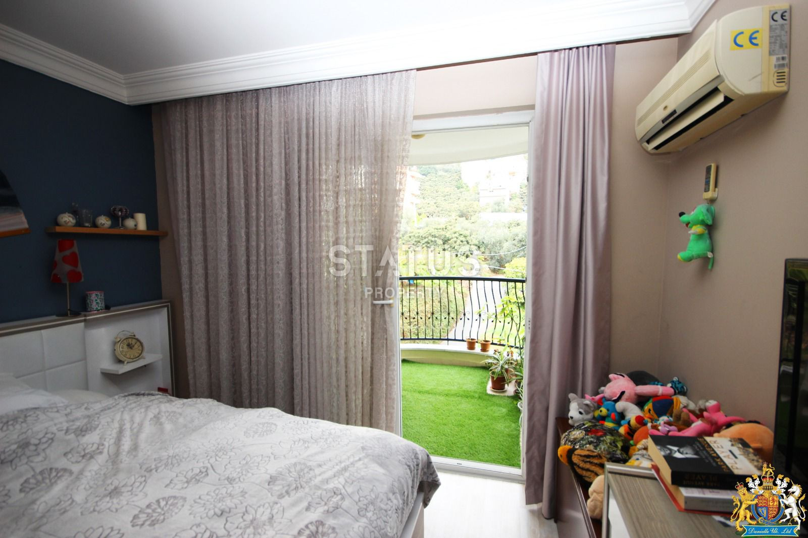 Апартаменты 2+1 в центре Алании, с видом на историческую крепость, 110 кв.м. фото 15