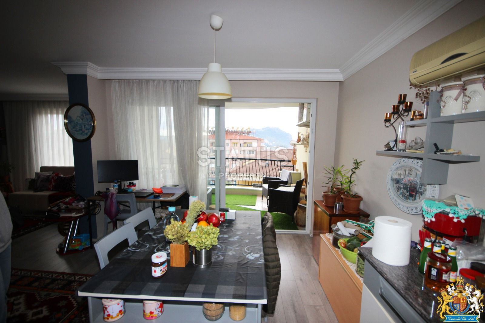 Апартаменты 2+1 в центре Алании, с видом на историческую крепость, 110 кв.м. фото 20