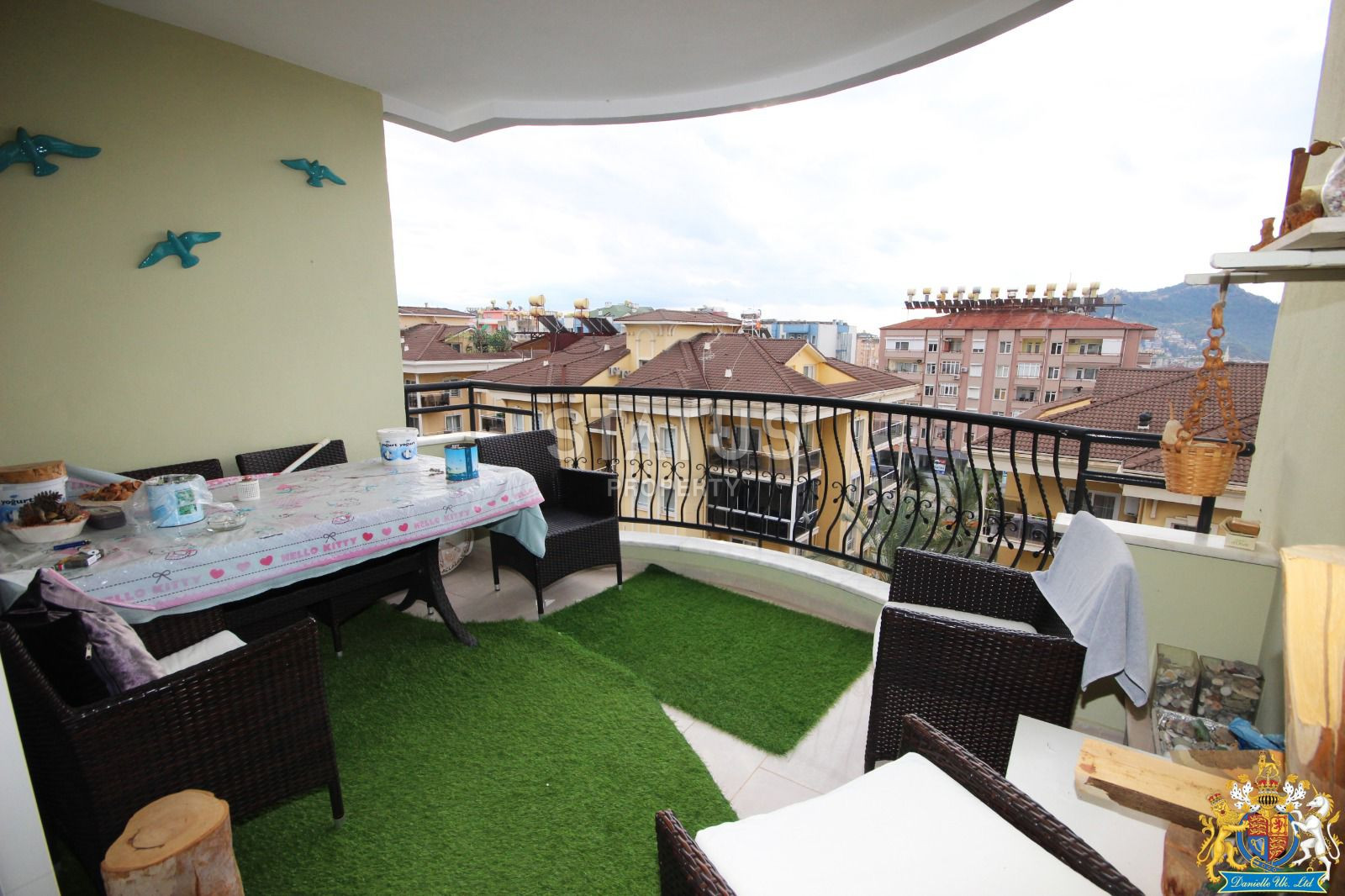 Апартаменты 2+1 в центре Алании, с видом на историческую крепость, 110 кв.м. фото 23