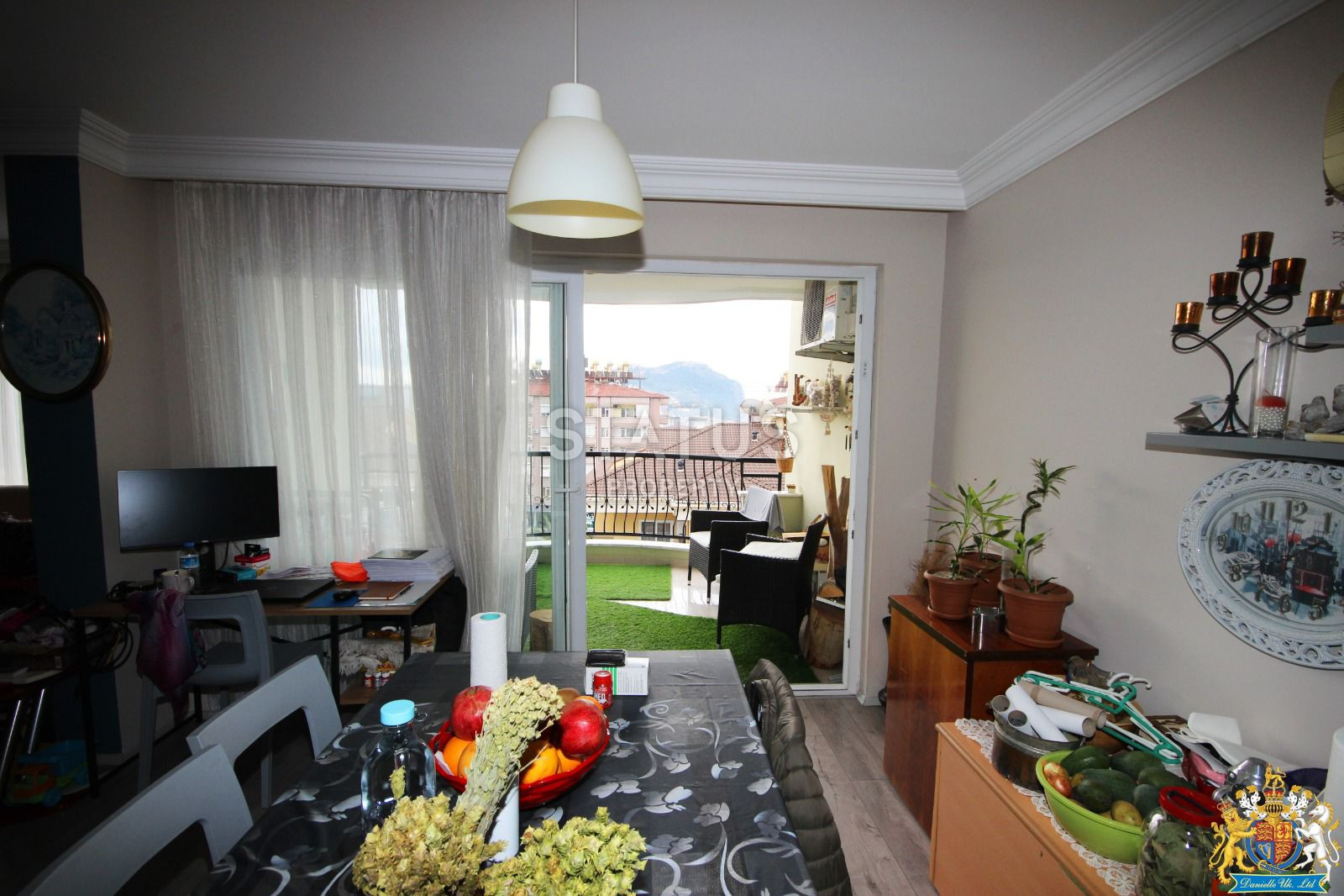 Апартаменты 2+1 в центре Алании, с видом на историческую крепость, 110 кв.м. фото 24