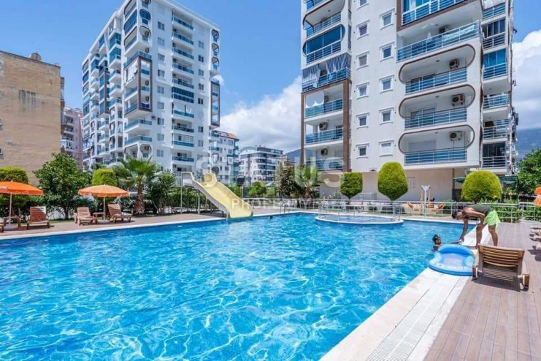 Меблированная квартира 2+1 с видом на море в Махмутларе, 125 кв.м. фото 1