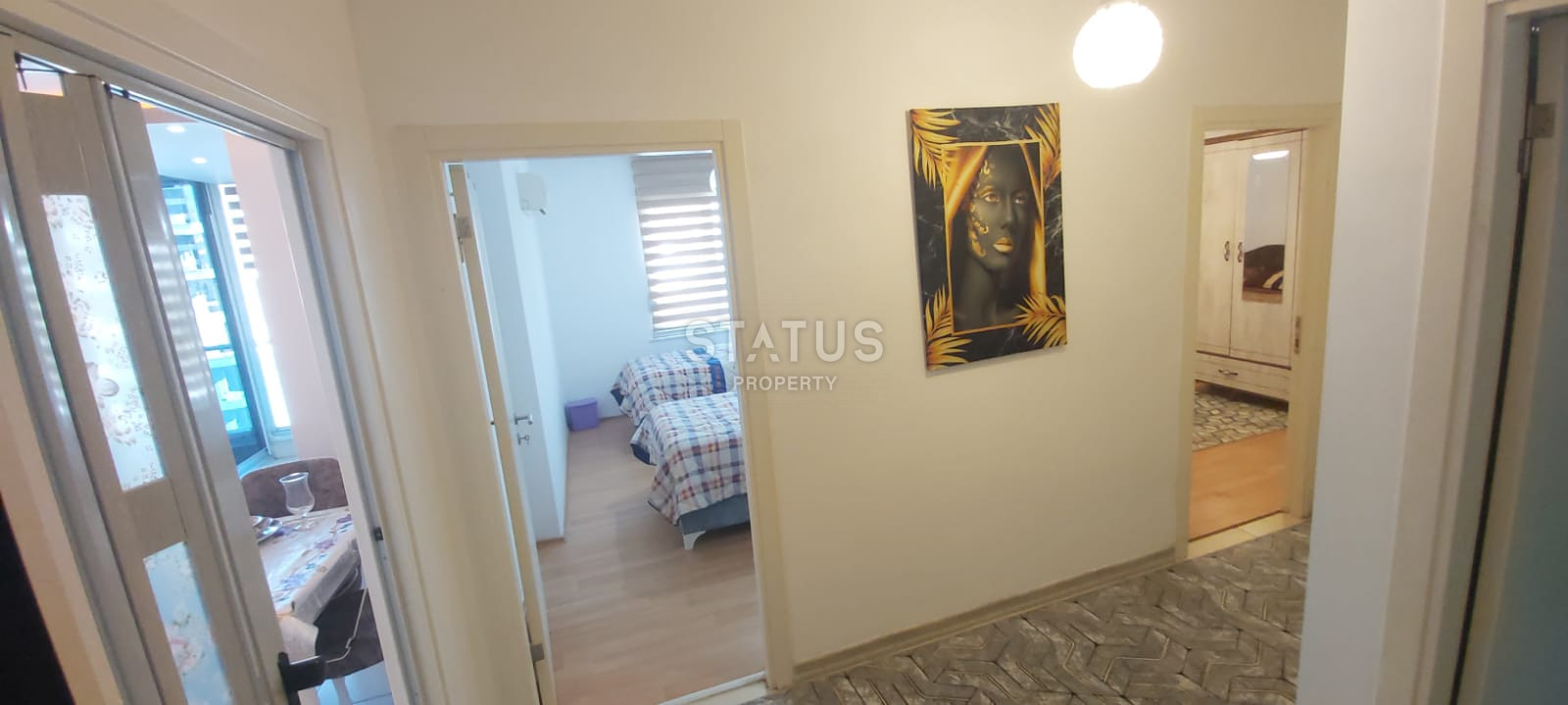 Меблированная квартира 2+1 с видом на море в Махмутларе, 125 кв.м. фото 12