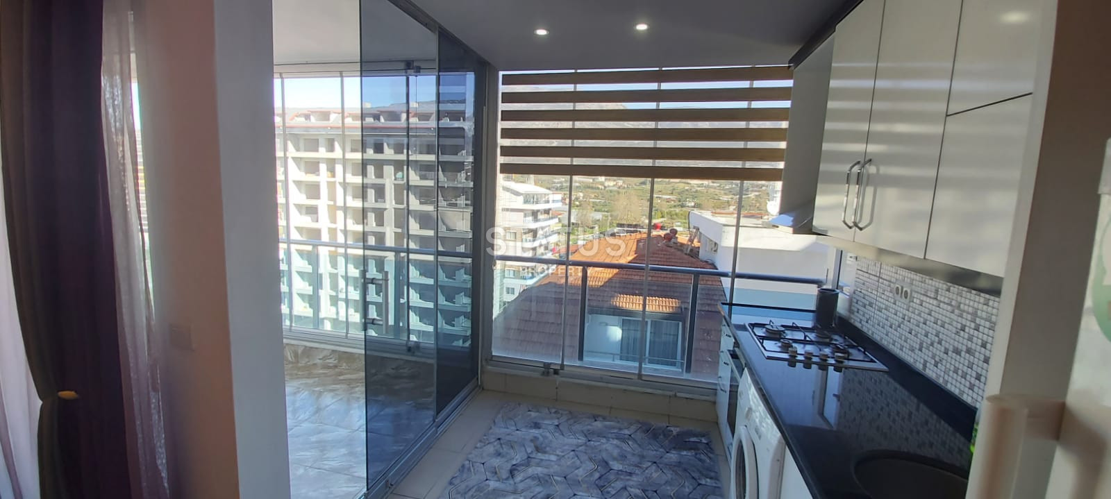 Меблированная квартира 2+1 с видом на море в Махмутларе, 125 кв.м. фото 16