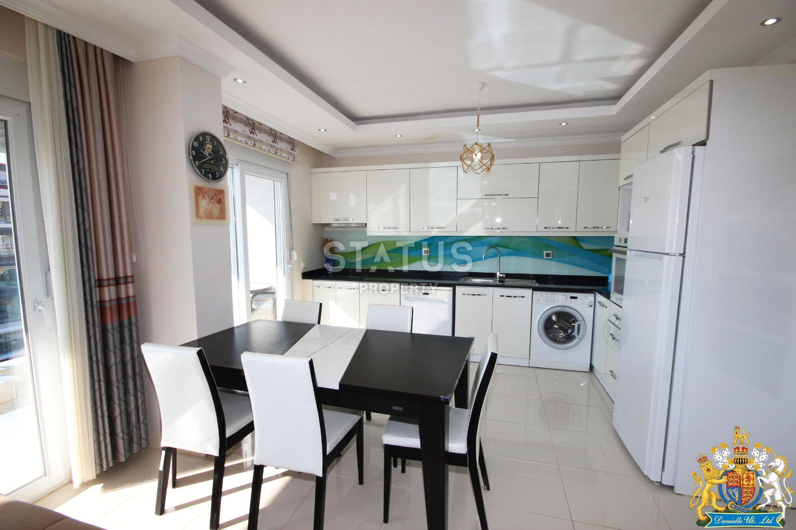 Comfortable apartment 4+1 overlooking the Mediterranean Sea in the Kestel area, 220 sq.m. фото 7