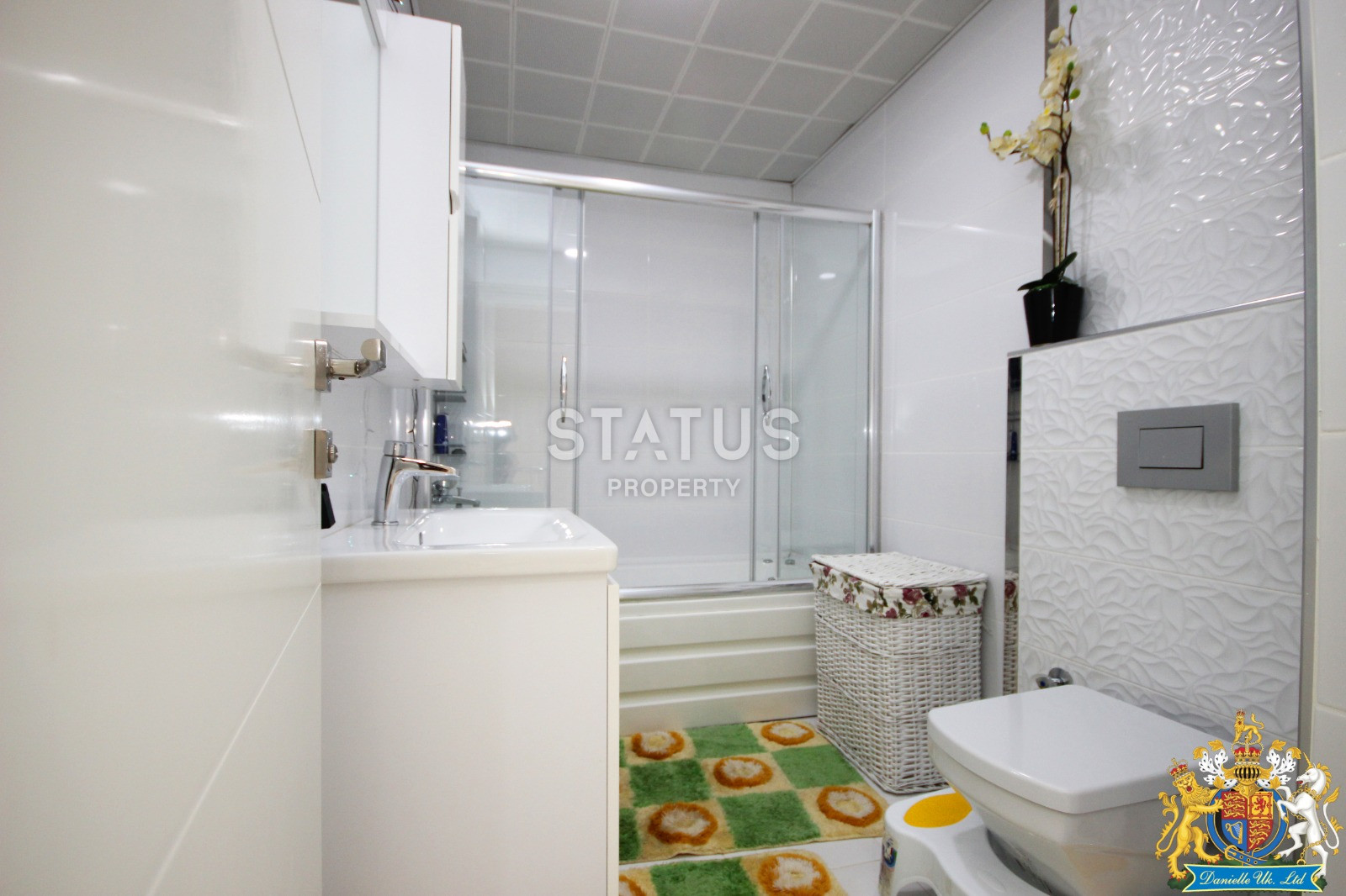 Comfortable apartment 4+1 overlooking the Mediterranean Sea in the Kestel area, 220 sq.m. фото 17