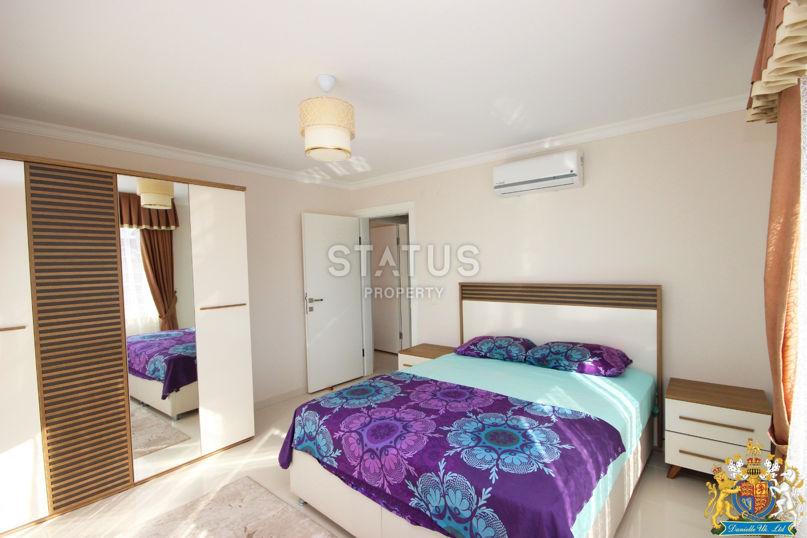 Comfortable apartment 4+1 overlooking the Mediterranean Sea in the Kestel area, 220 sq.m. фото 29