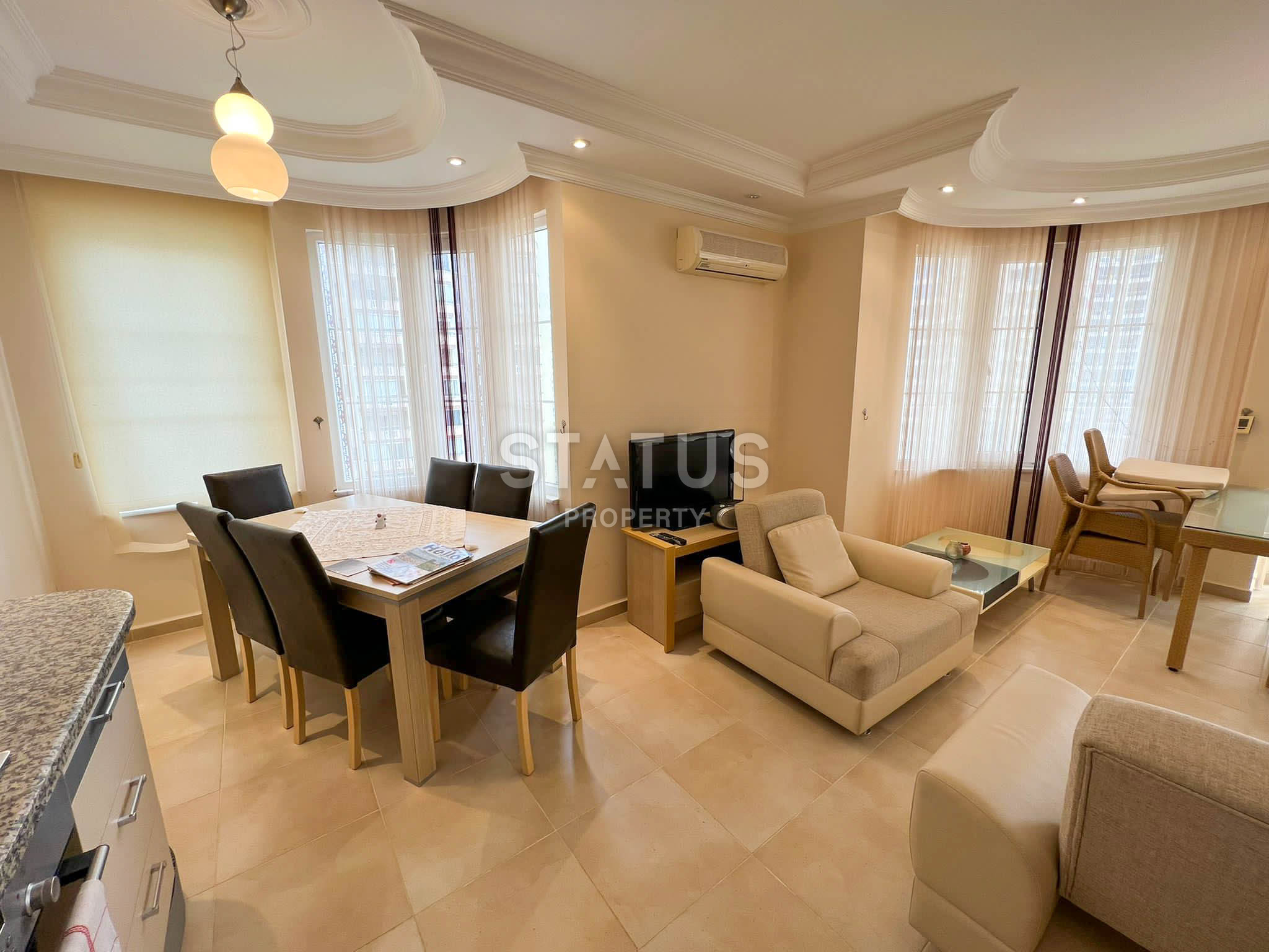 Квартира 2+1 с мебелью в районе Махмутлар, 110 м2. фото 4