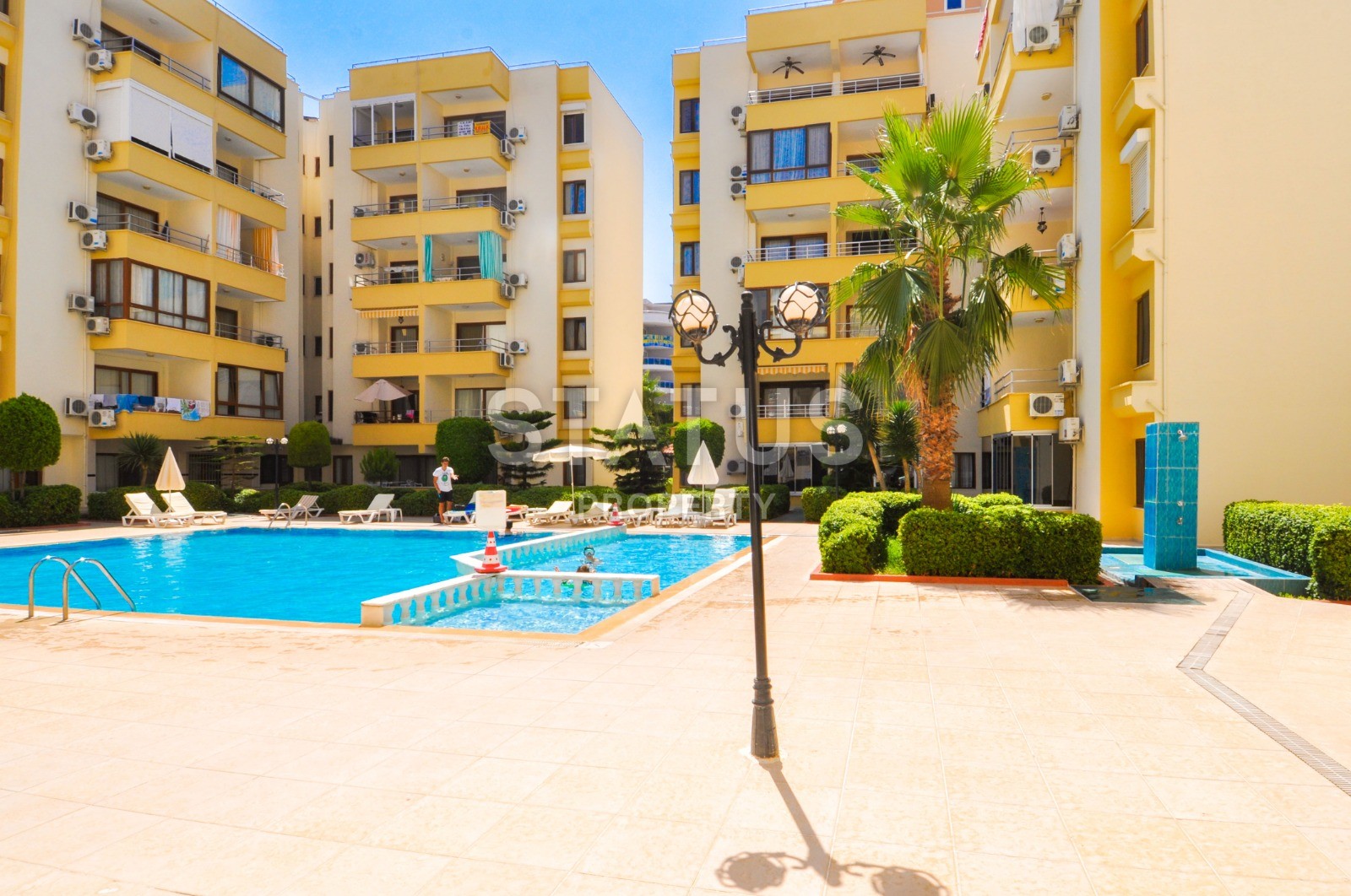 Меблированная квартира в комплексе возле вторничного рынка в Махмутларе. 55 кв.м. фото 5