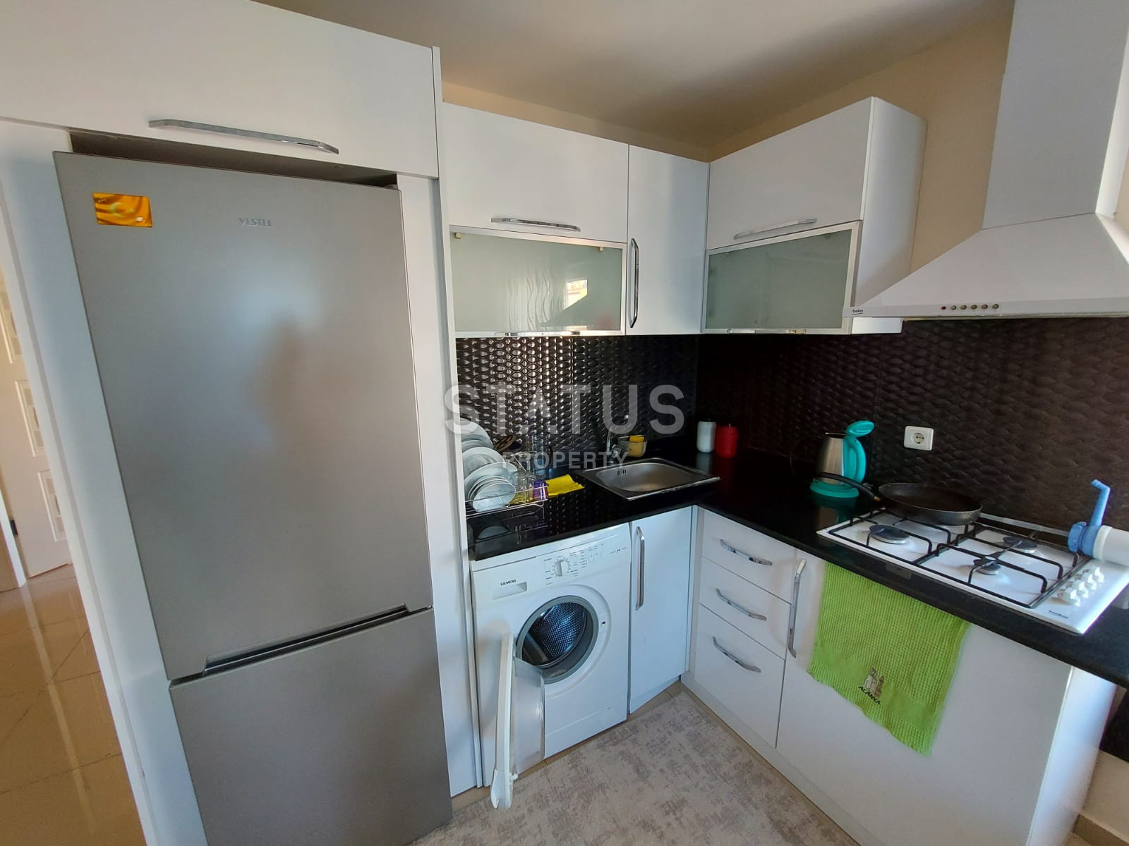 Двухкомнатная квартира с мебелью рядом с морем, 60 м2 фото 16