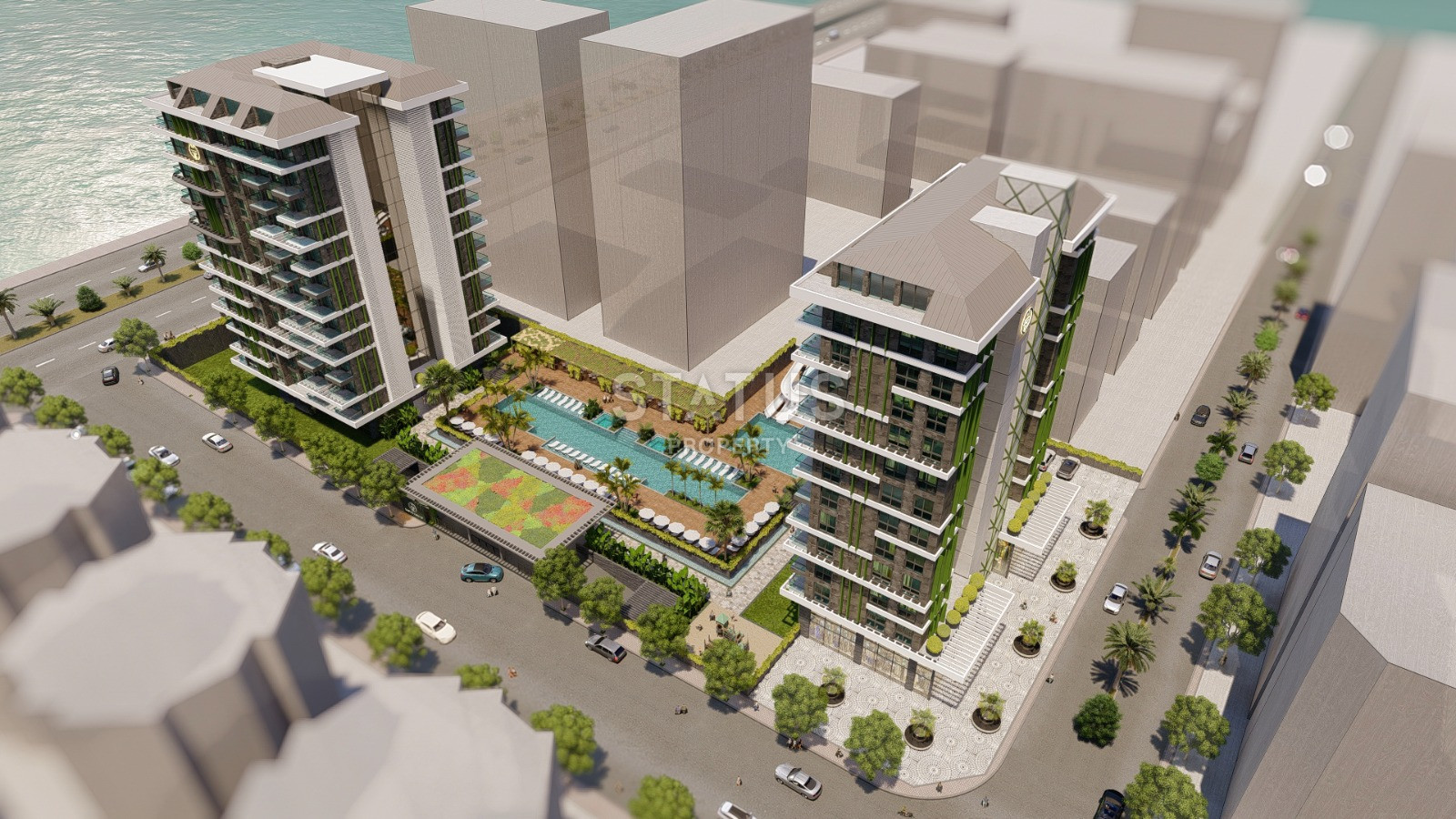 Элитный проект на первой береговой линии в Махмутларе, 63 – 110 м2 фото 3