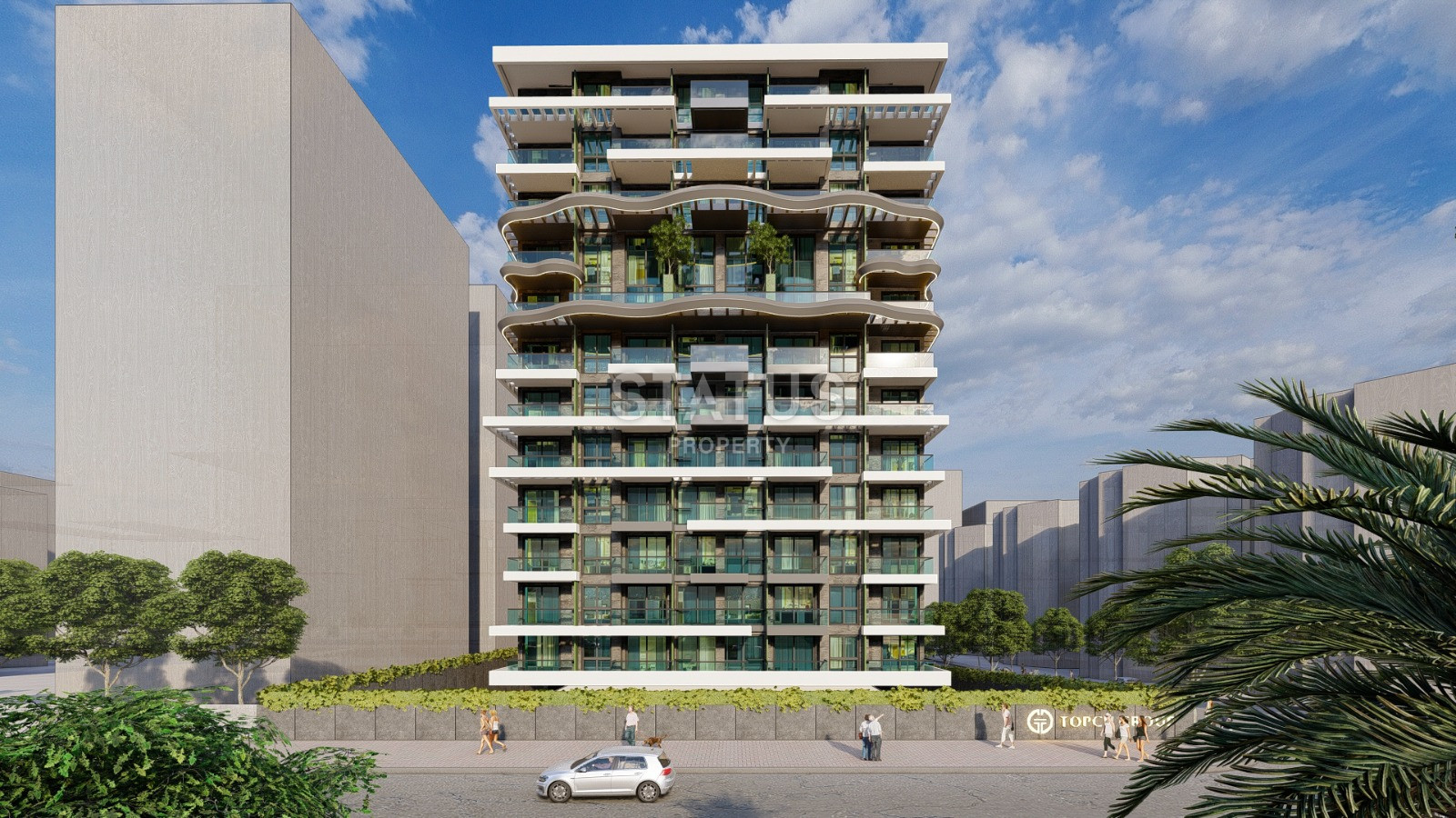 Элитный проект на первой береговой линии в Махмутларе, 63 – 110 м2 фото 7