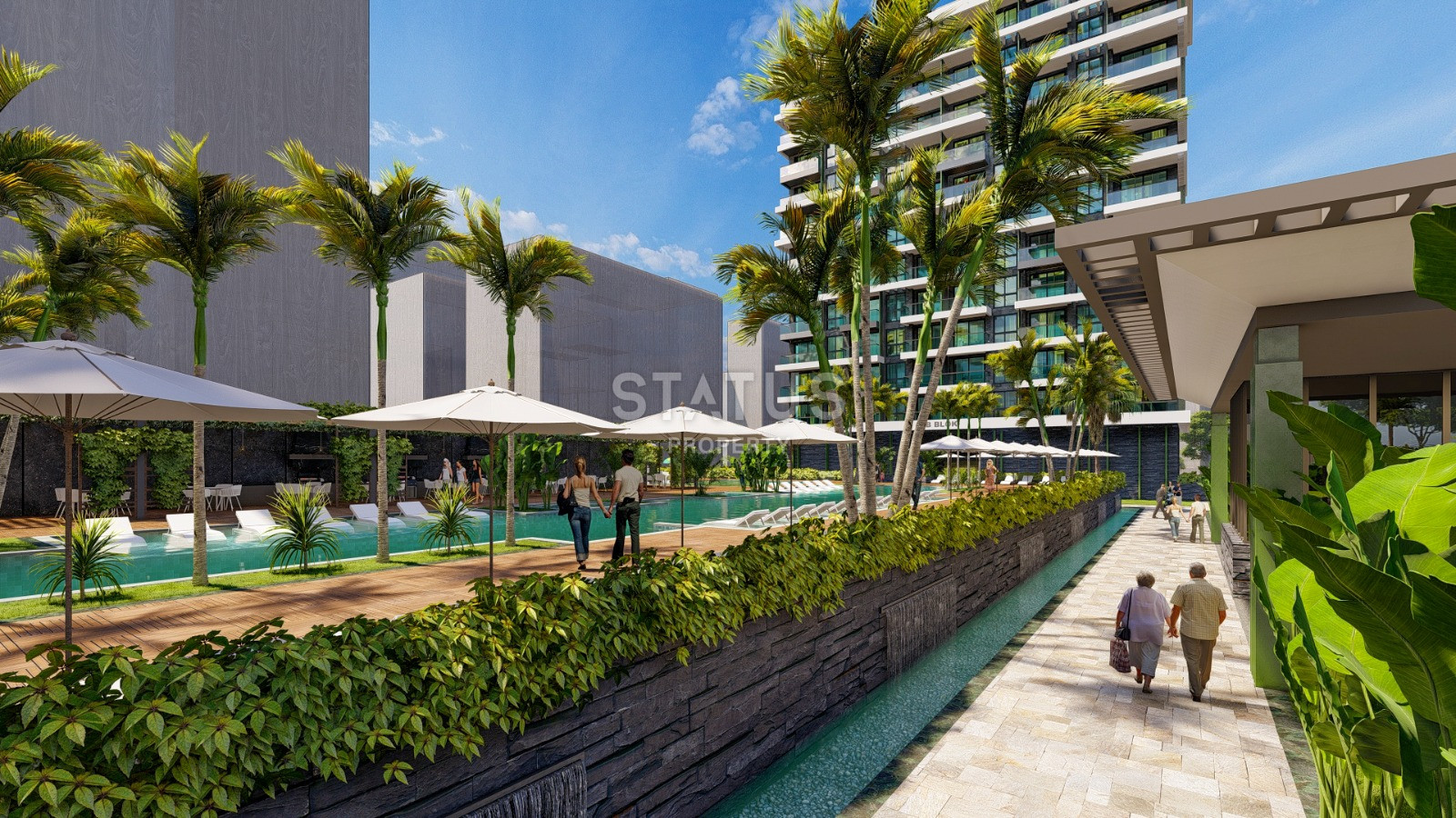 Элитный проект на первой береговой линии в Махмутларе, 63 – 110 м2 фото 17