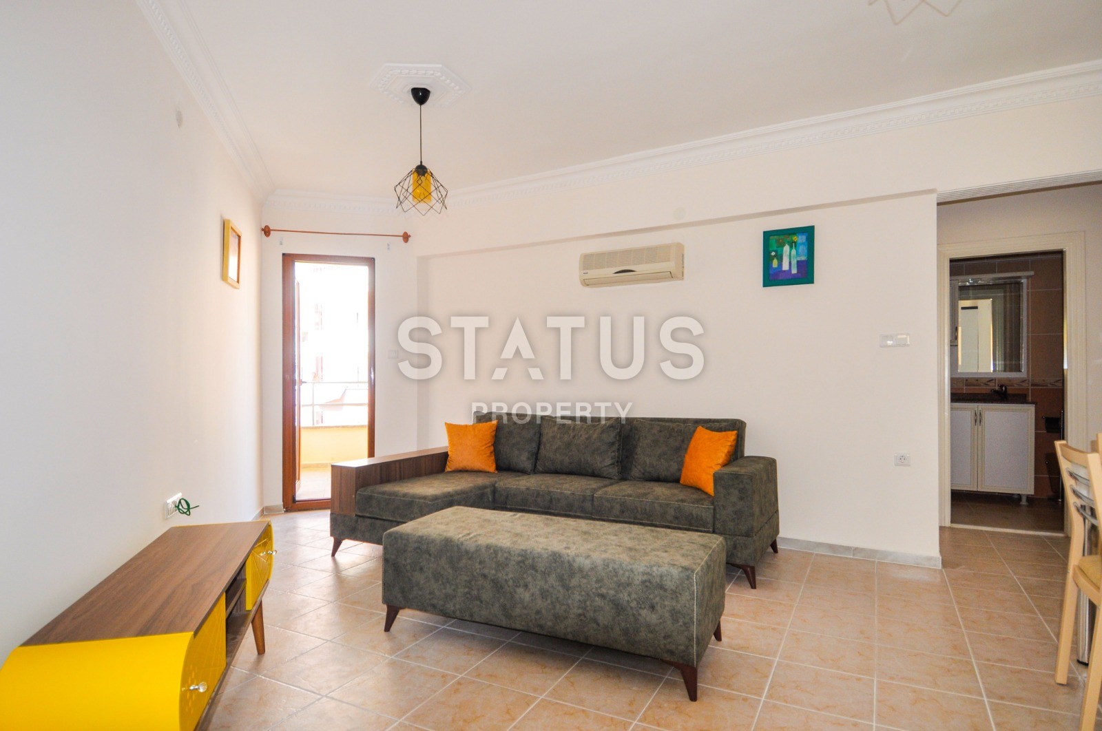 Меблированная квартира в комплексе возле вторничного рынка в Махмутларе. 55 кв.м. фото 15