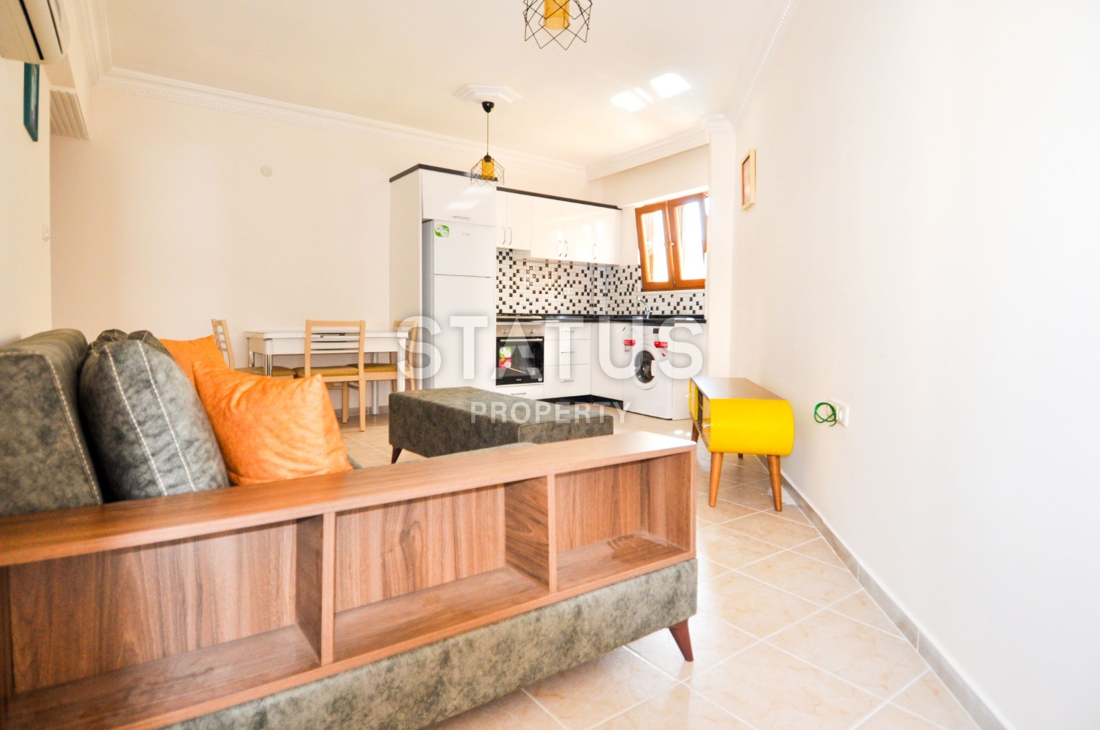 Меблированная квартира в комплексе возле вторничного рынка в Махмутларе. 55 кв.м. фото 20