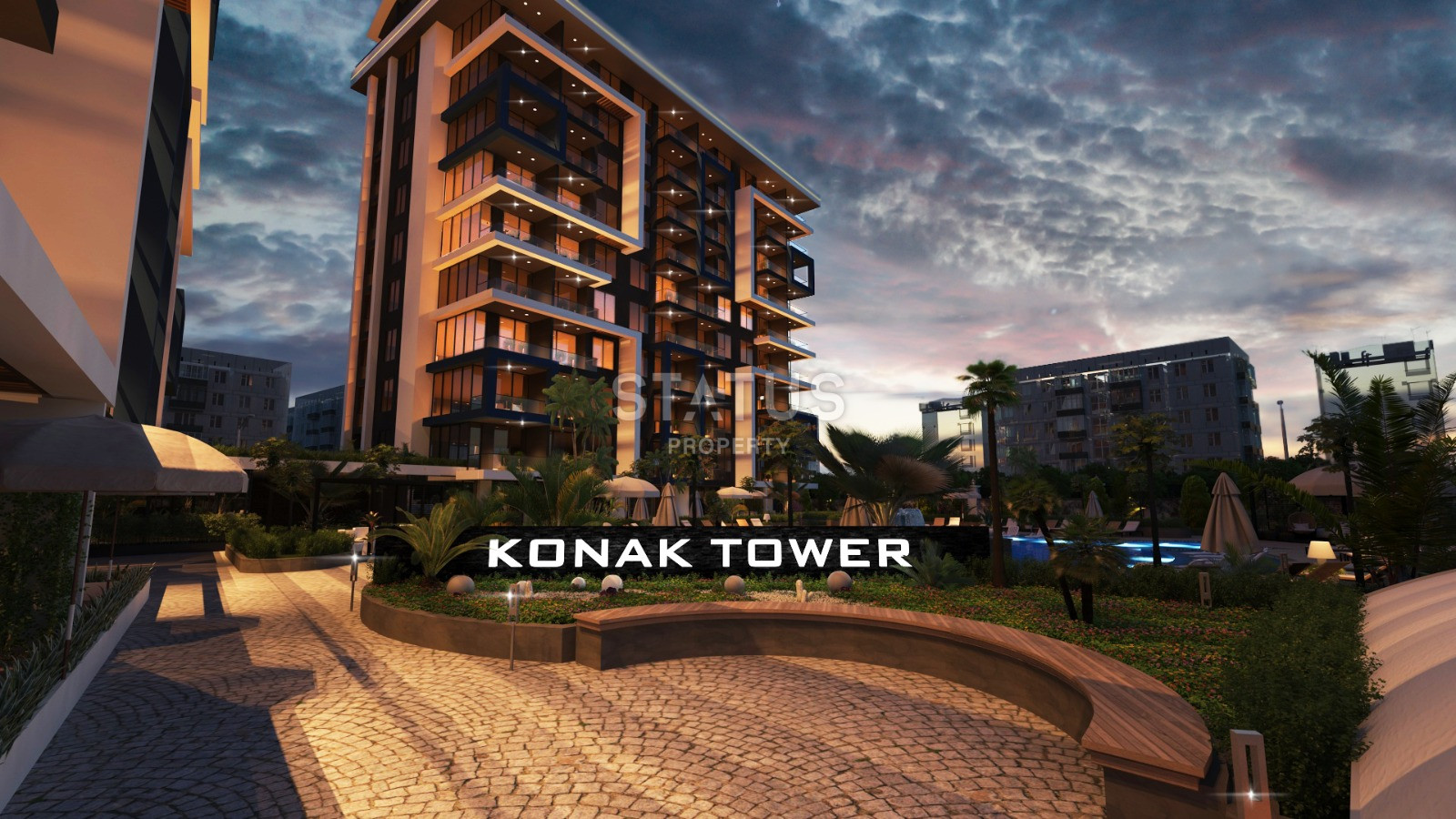 Апартаменты в рассрочку на Клеопатре от известного застройщика! От двухкомнатных апартаментов до четырехкомнатных дублексов с выходом в сад! фото 27