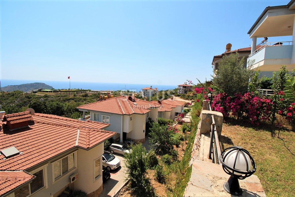 Вилла планировки 3+1 с прямым видом на море в центральной части Алании, 180м.кв фото 27