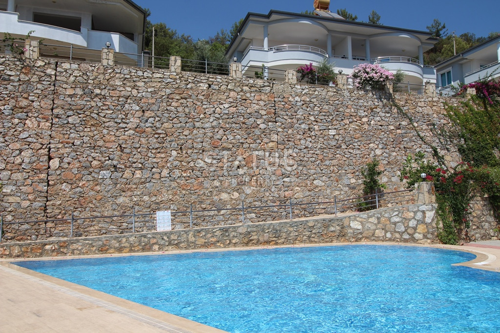 Вилла планировки 3+1 с прямым видом на море в центральной части Алании, 180м.кв фото 39