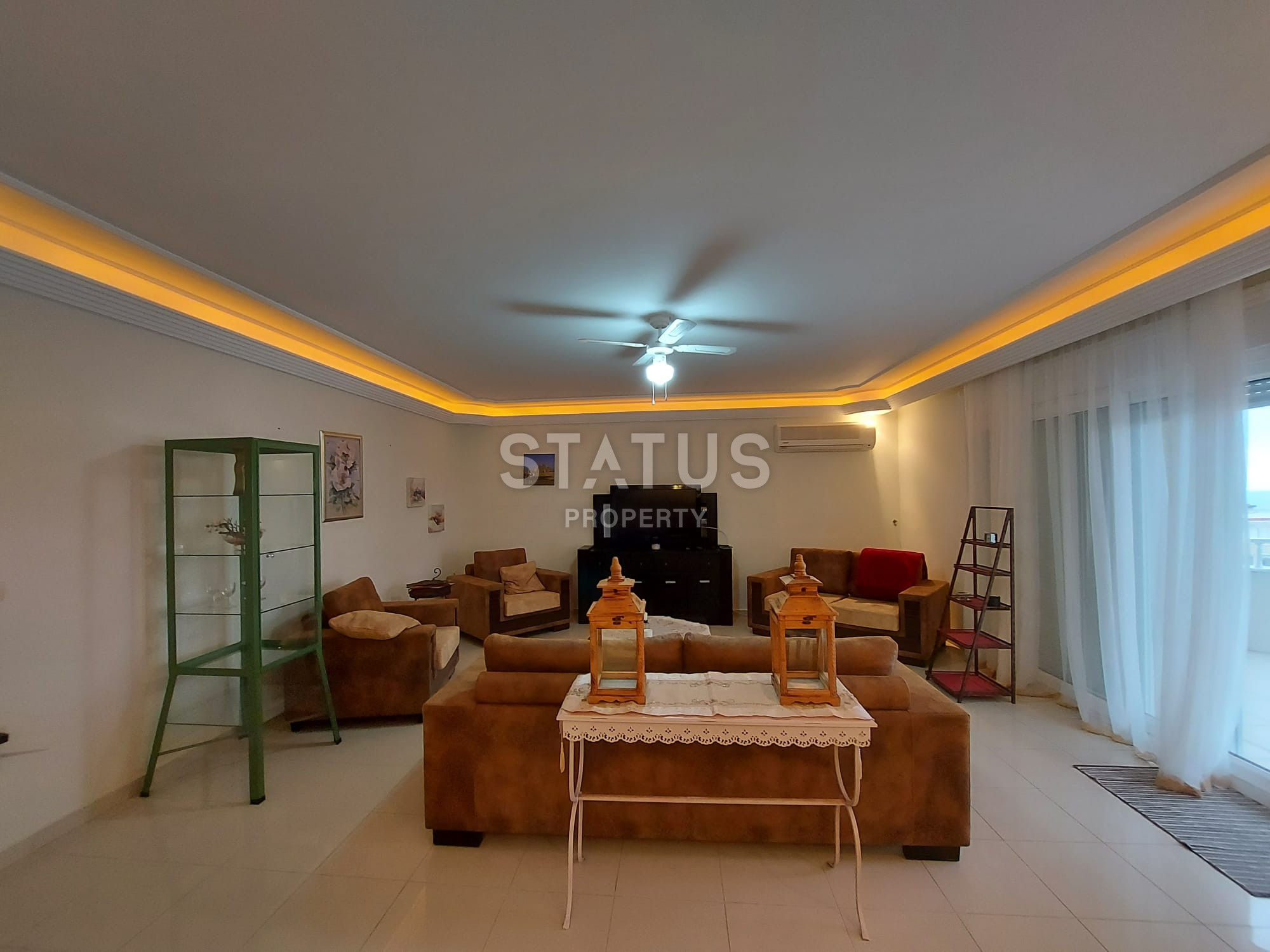 Большая по площади меблированная квартира в Махмутларе, 130м.кв фото 11