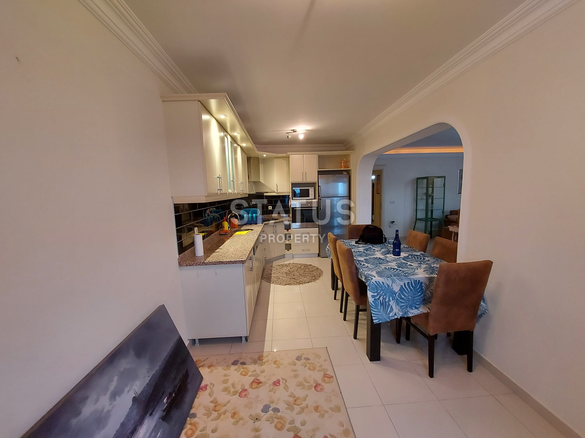 Большая по площади меблированная квартира в Махмутларе, 130м.кв фото 12