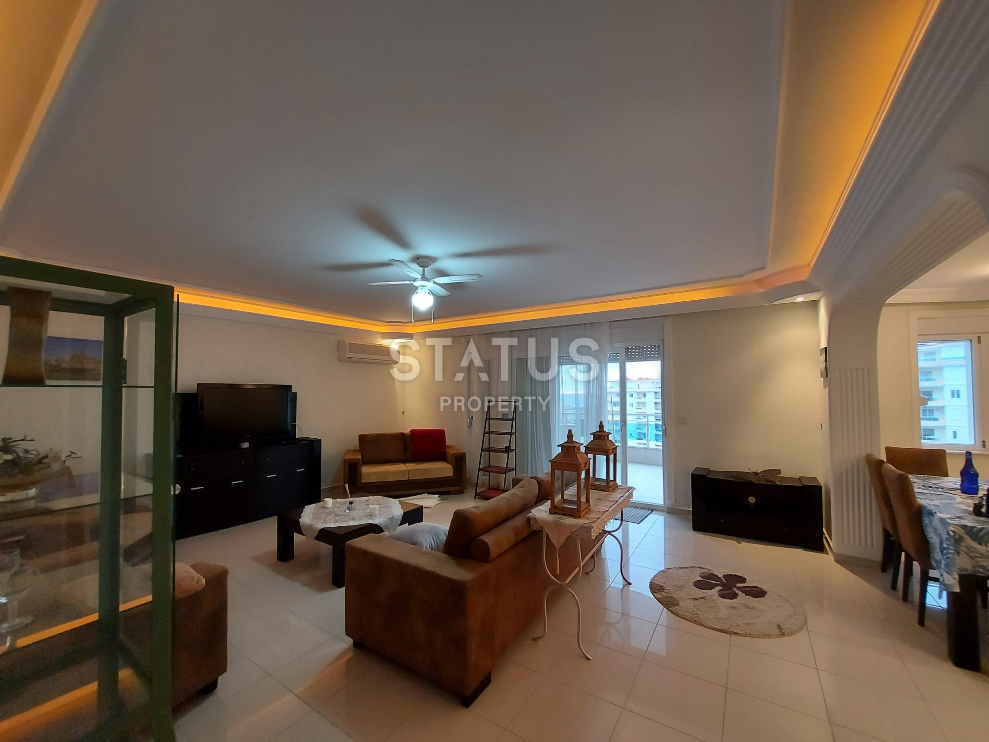 Большая по площади меблированная квартира в Махмутларе, 130м.кв фото 14