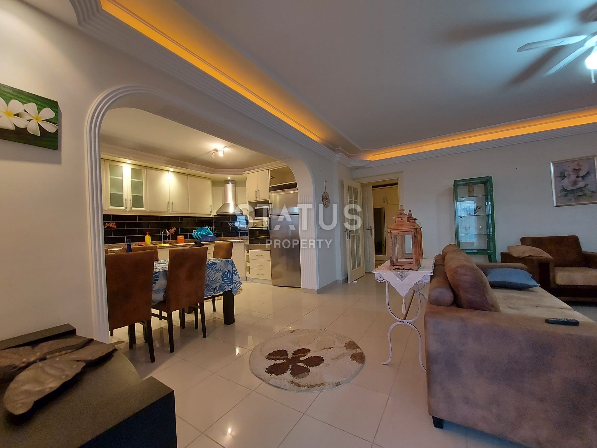 Большая по площади меблированная квартира в Махмутларе, 130м.кв фото 25