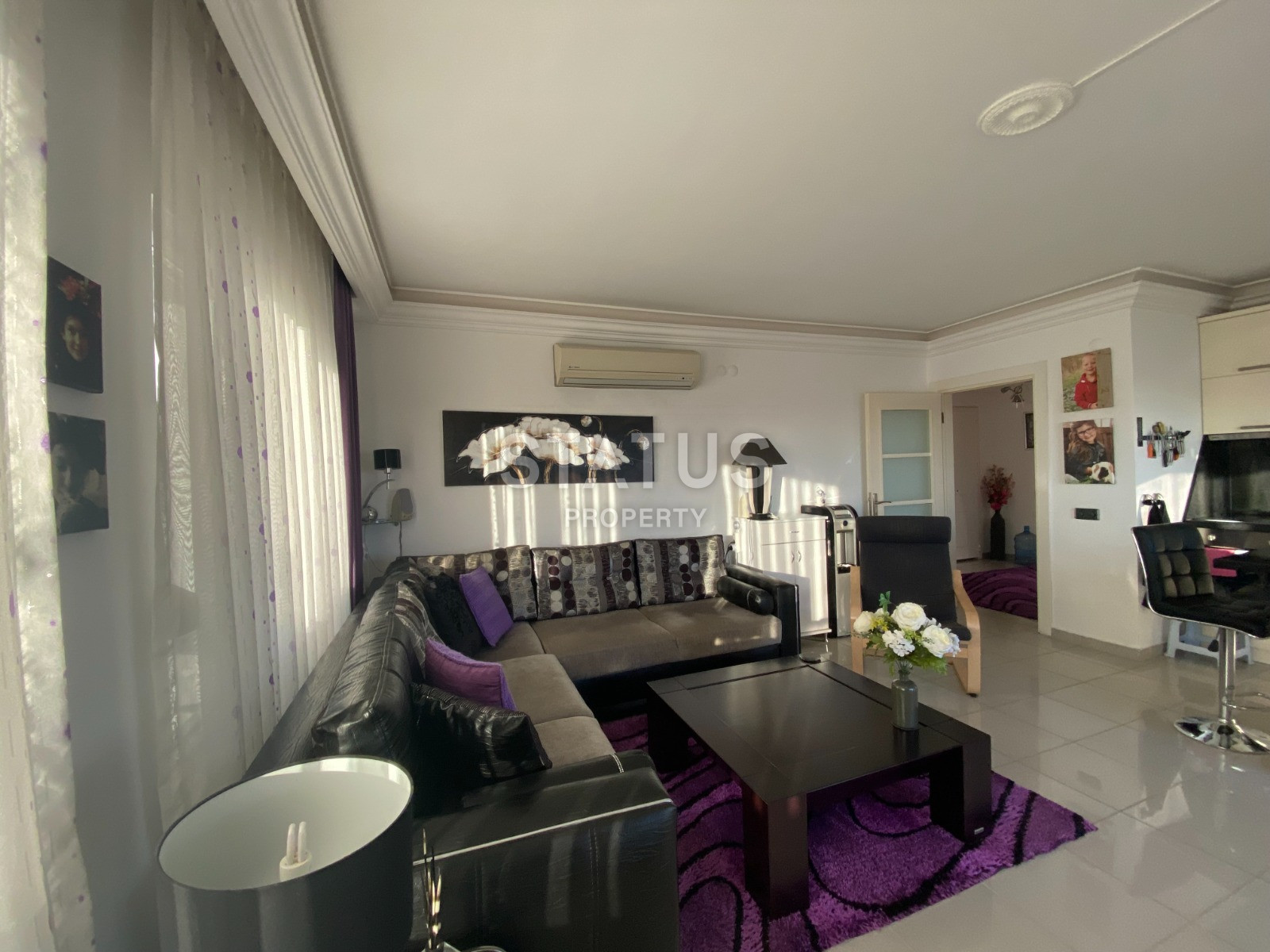 Отлично укомплектованная квартира 2+1 с видом на море в Джикджилли, 105 м2. фото 16