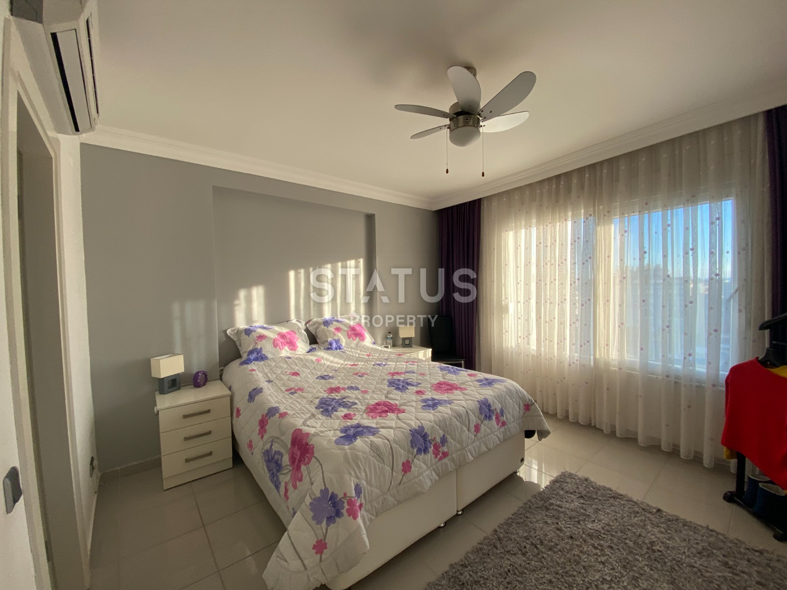 Отлично укомплектованная квартира 2+1 с видом на море в Джикджилли, 105 м2. фото 27