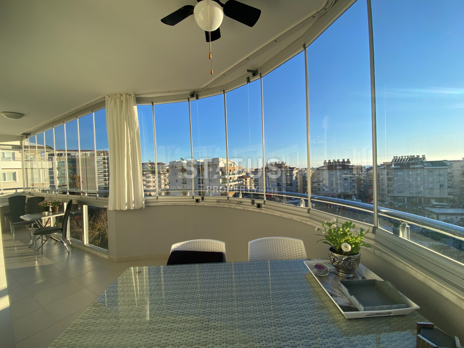 Отлично укомплектованная квартира 2+1 с видом на море в Джикджилли, 105 м2. фото 30