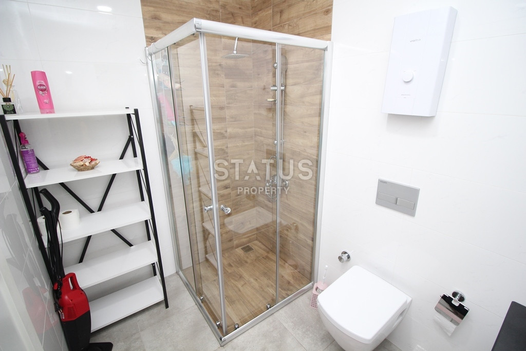 Просторная двухкомнатная квартира с мебелью и техникой в 800метрах от моря, 75м.кв фото 17