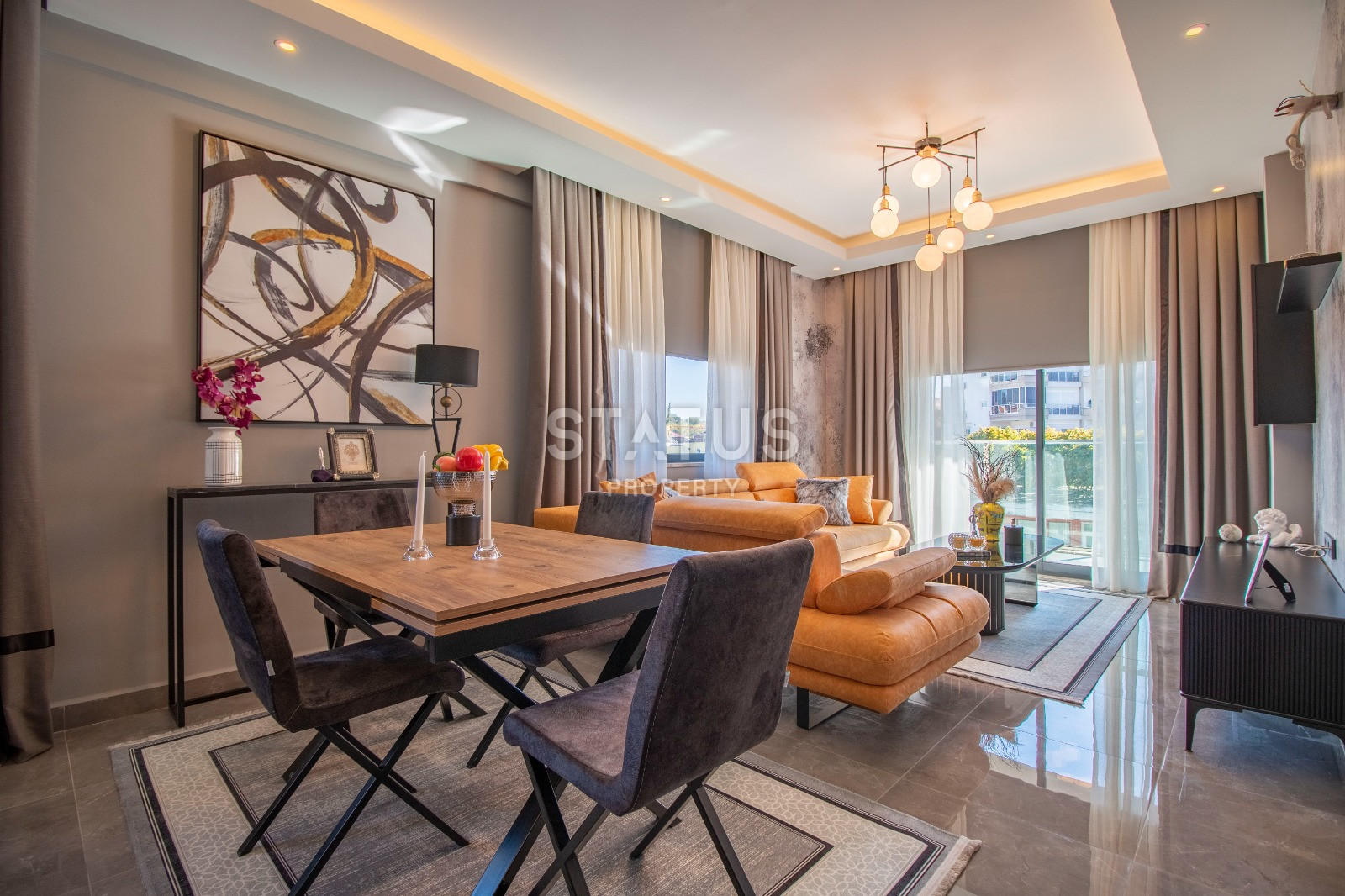 Furnished duplex apartment in the prestigious Oba area, 115m фото 4