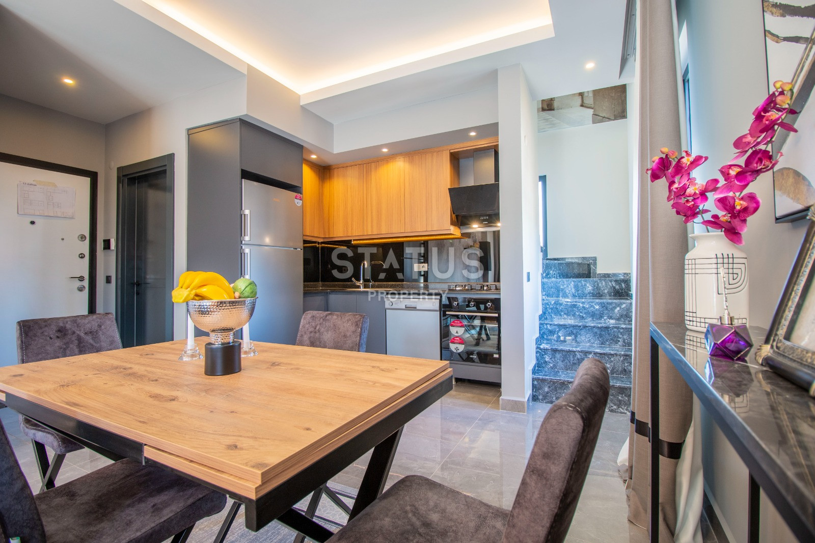 Furnished duplex apartment in the prestigious Oba area, 115m фото 8