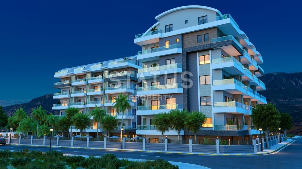 New investment project in the picturesque area of Kargicak, 55-133 m2. фото 12