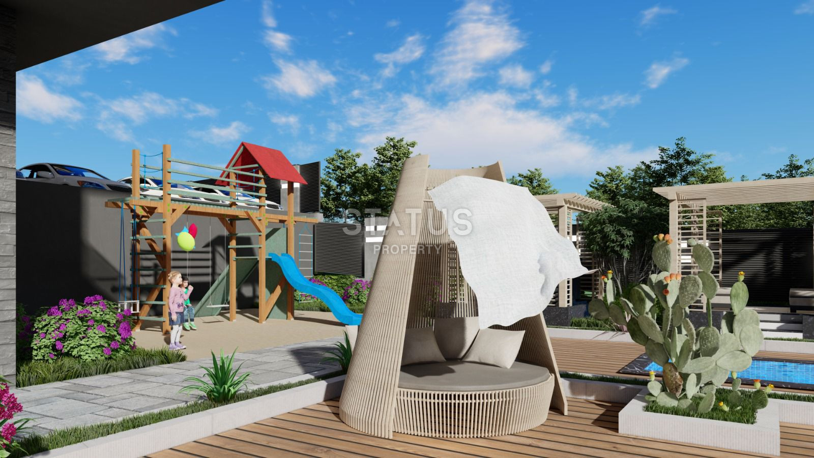 Комплекс на этапе котлована в центральной части района Авсаллар, 49-52м.кв фото 5