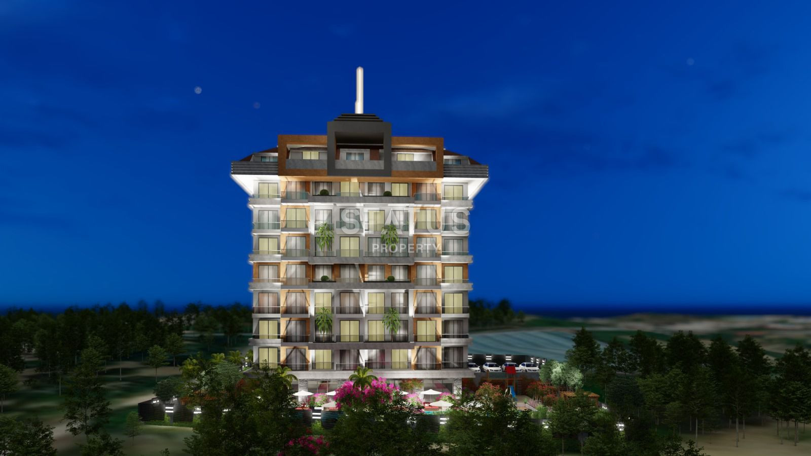 Комплекс на этапе котлована в центральной части района Авсаллар, 49-52м.кв фото 7