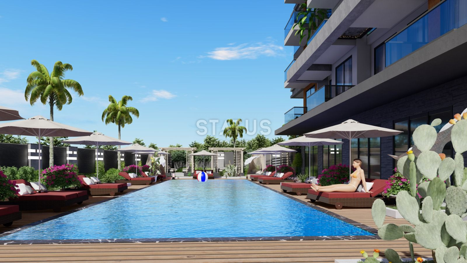 Комплекс на этапе котлована в центральной части района Авсаллар, 49-52м.кв фото 8