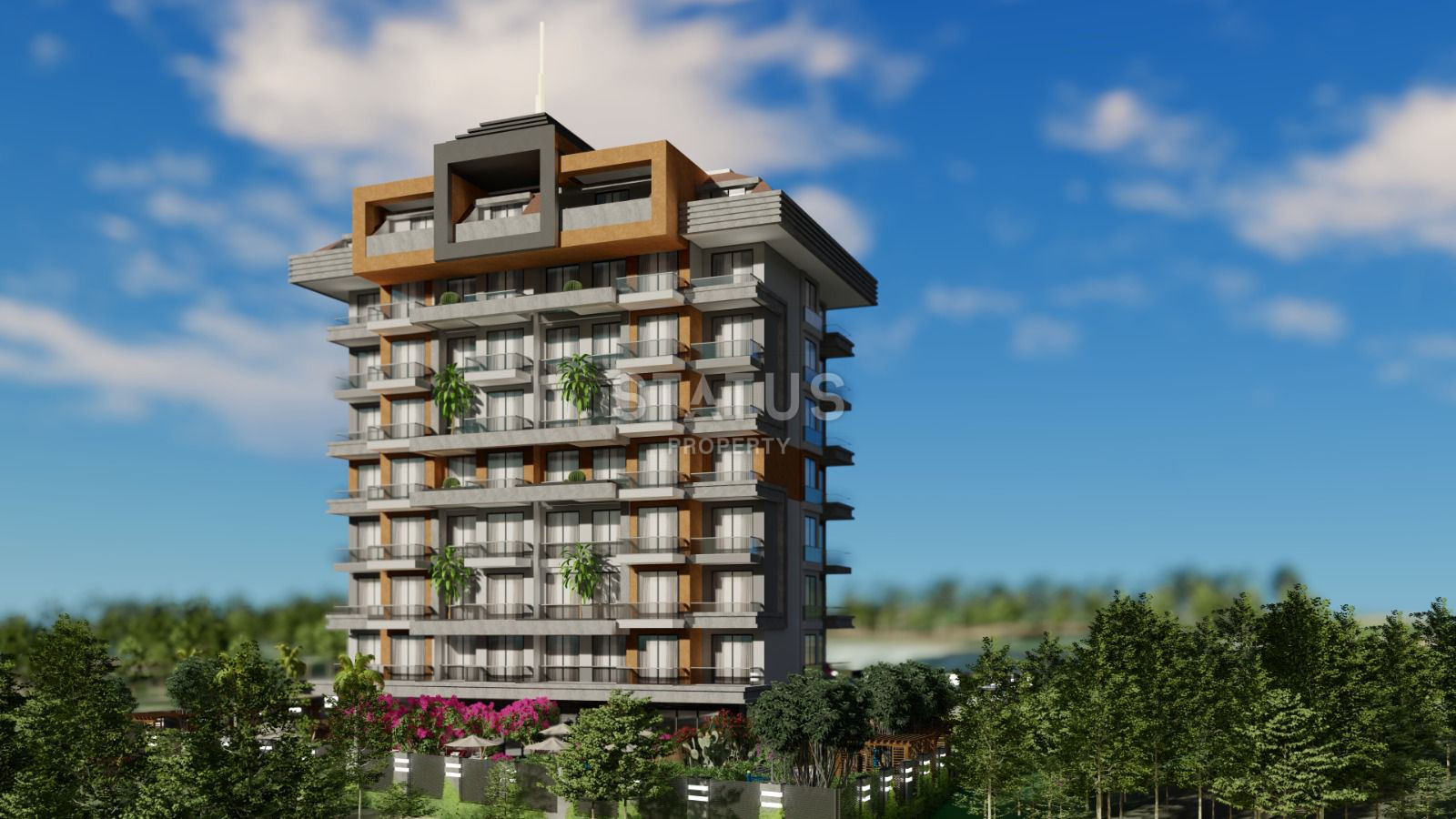 Комплекс на этапе котлована в центральной части района Авсаллар, 49-52м.кв фото 14